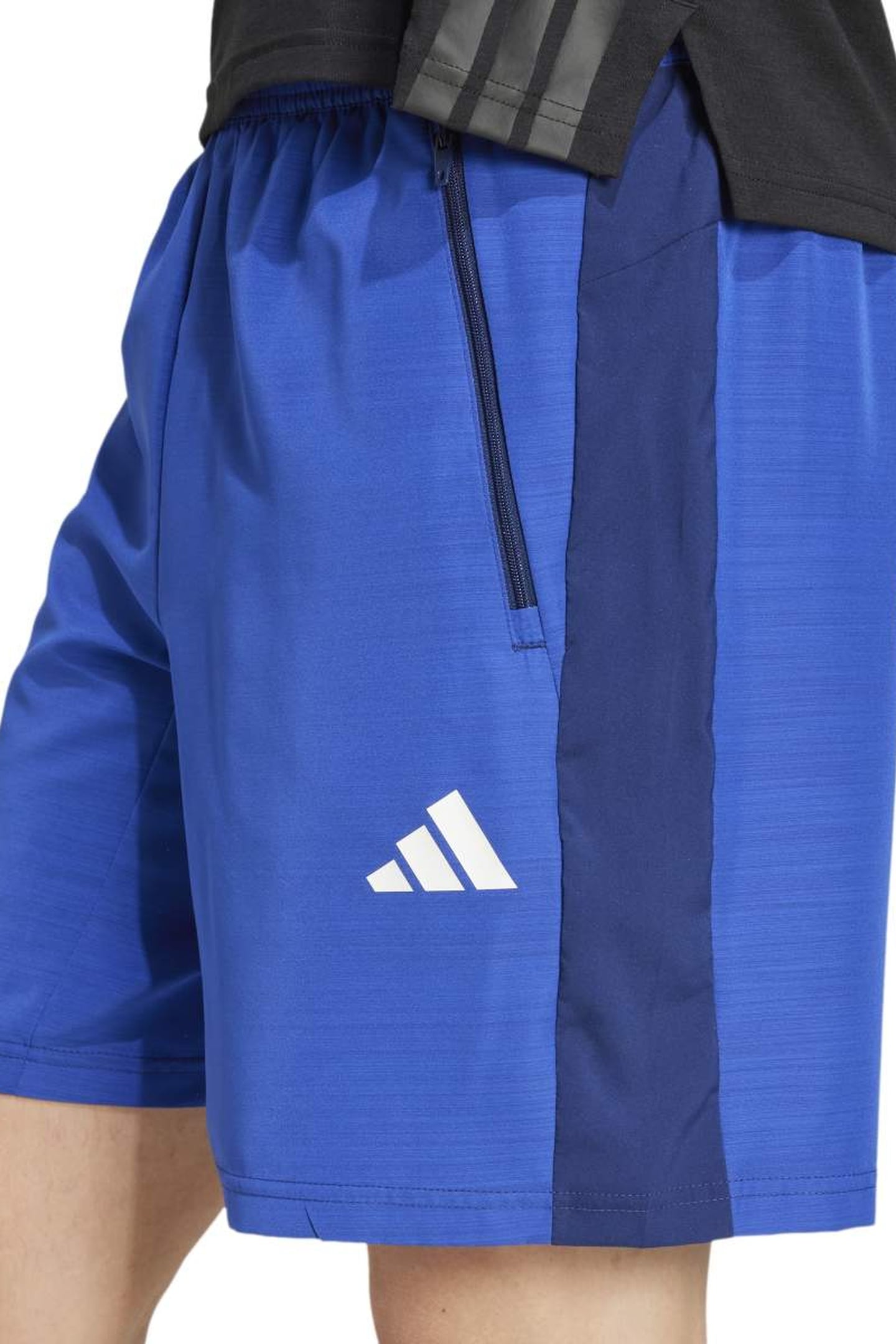 UNISEX PERFORMANCE TRAIN ESSENTIALS WOVEN MELANGE SHORTS DAR 4