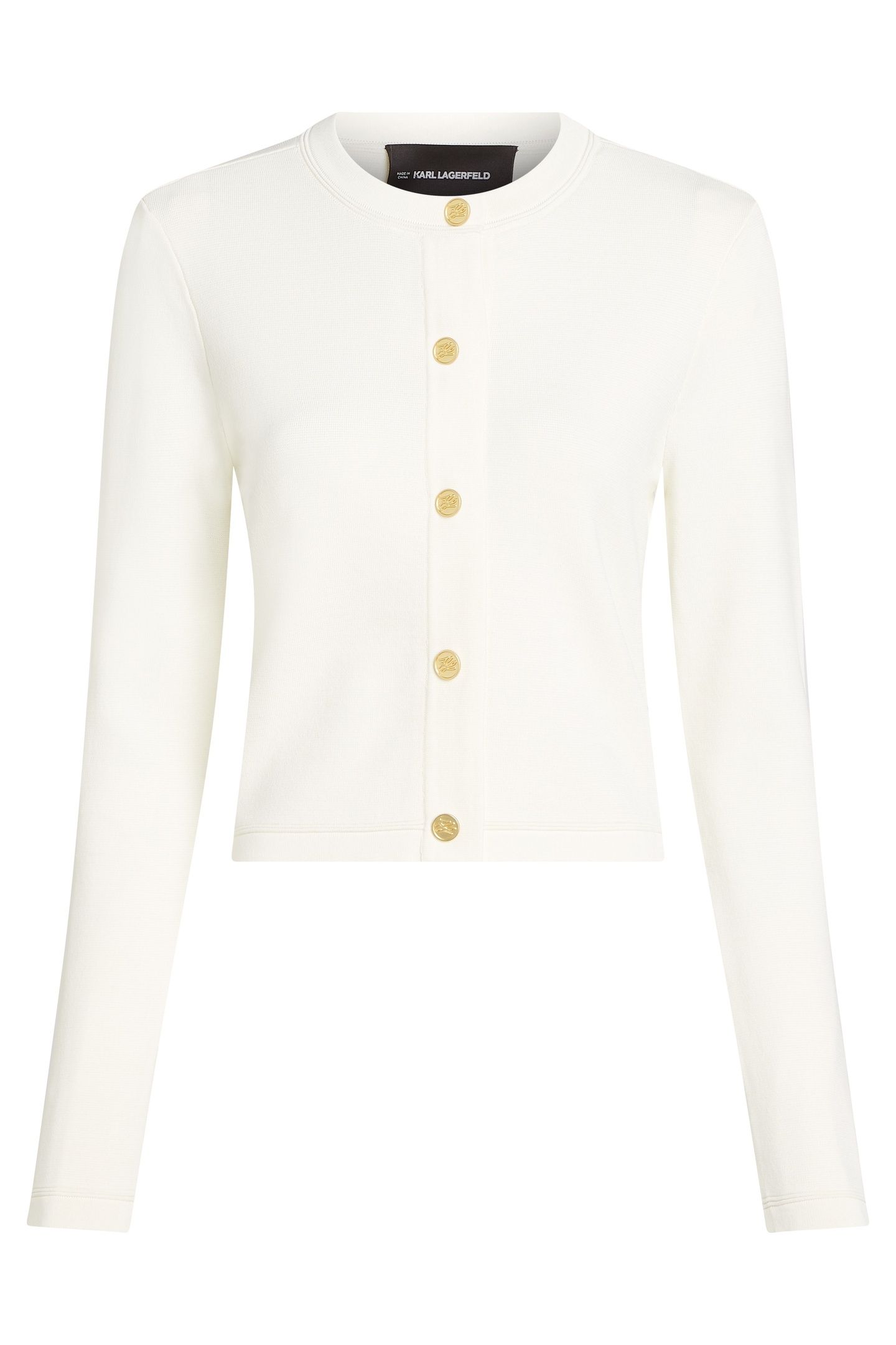 BUTTON CARDIGAN WHITE 5