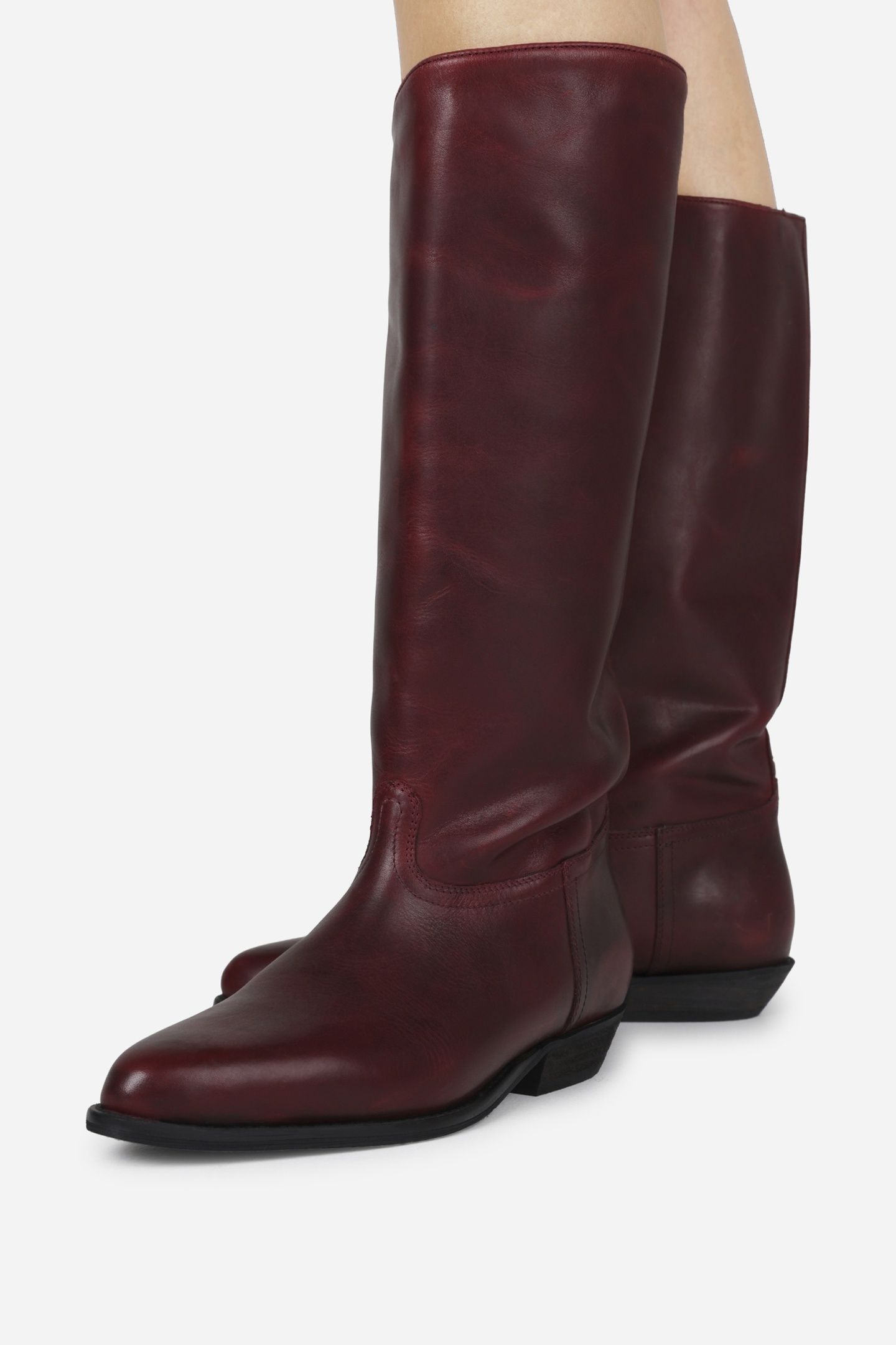 KENDR-A HIGH BOOT WINTER OXBLOOD 4