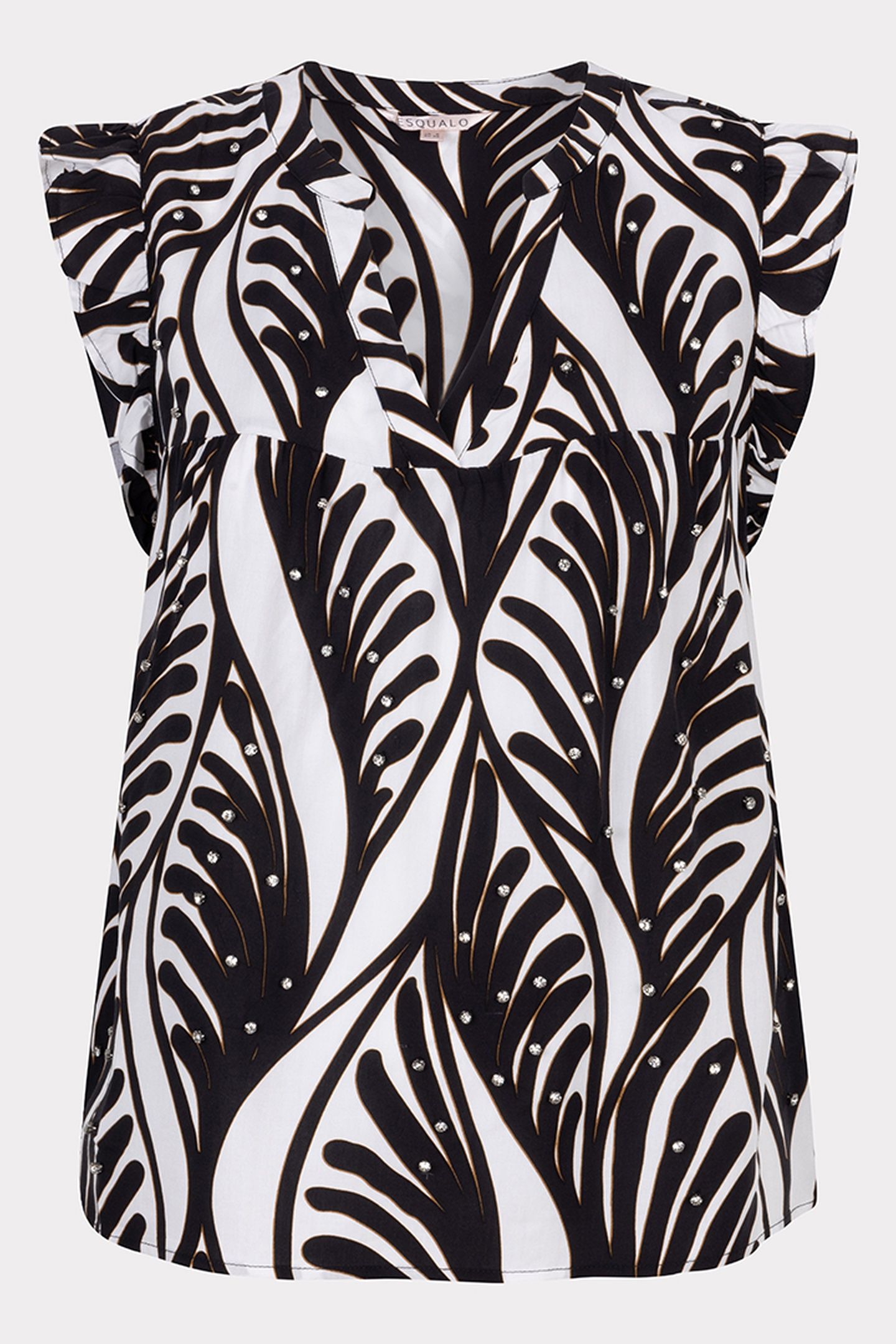 BLOUSE SLV/LSS SUMMER VIBES PRINT 4