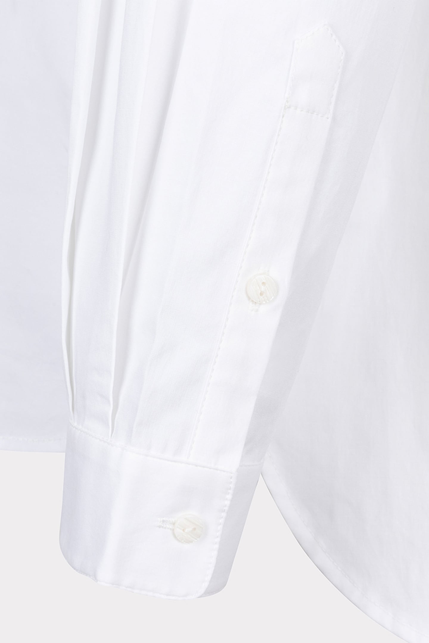 BLOUSE OVERSIZED POPLIN OFF WHITE 7