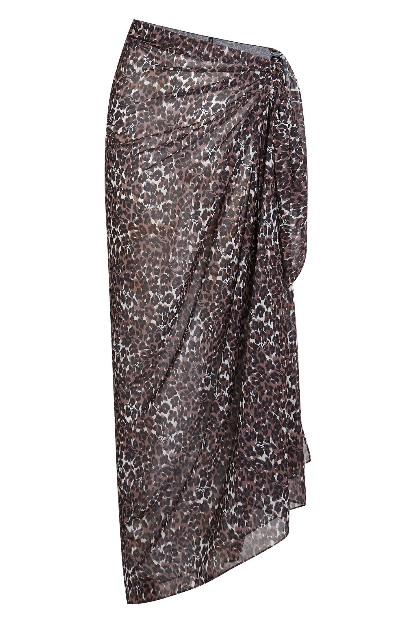 KARL SIGNATURE SHEER PAREO SIGNATURE LEOPARD 4