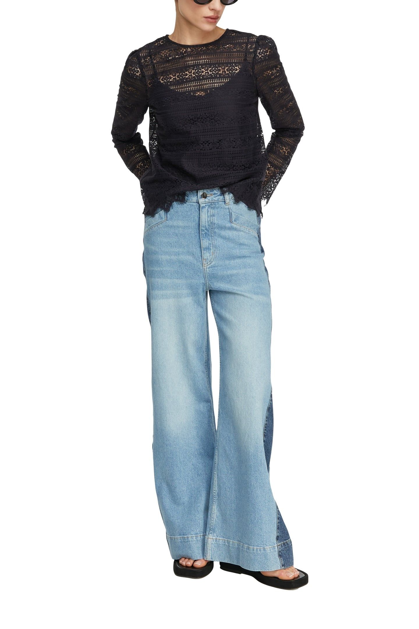 COMMA BLOUSES MARINE 1