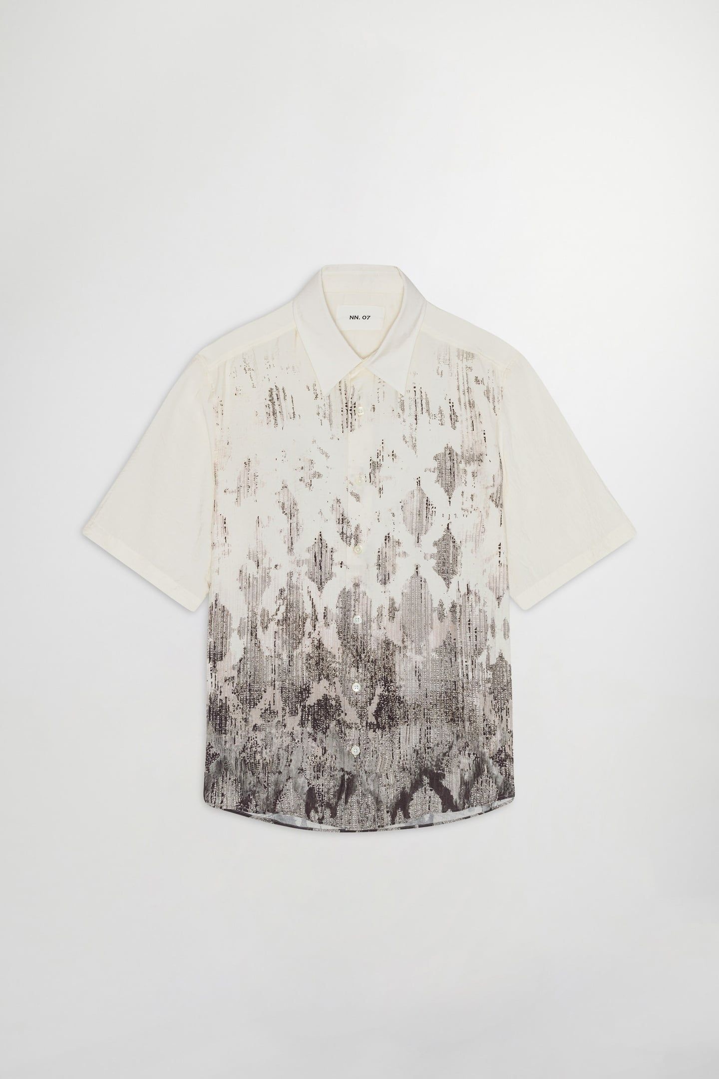 QUINSY SS 5971 SHORT SLEEVE BLACK PRINT 4