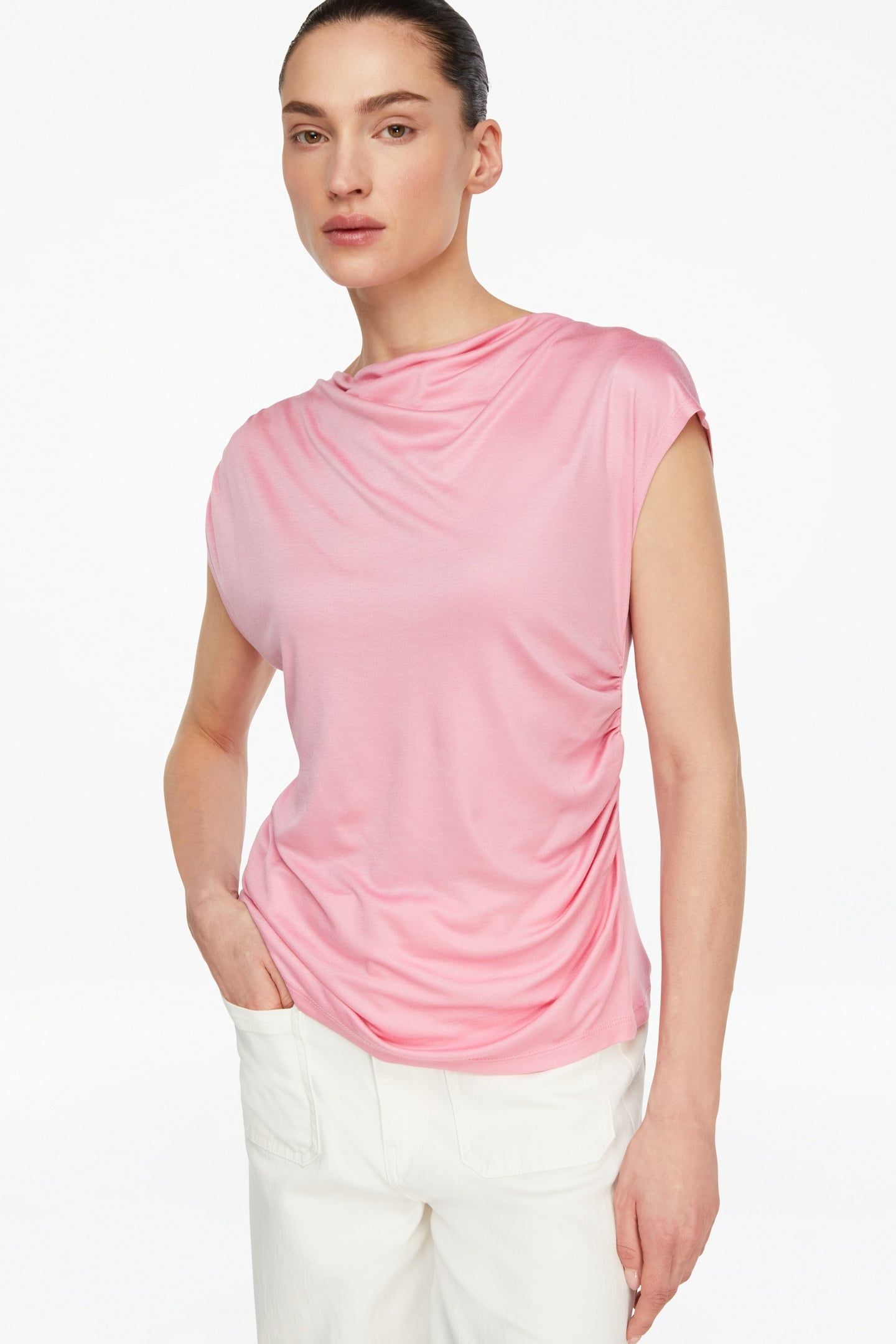 COMMA T-SHIRTS PINK 1