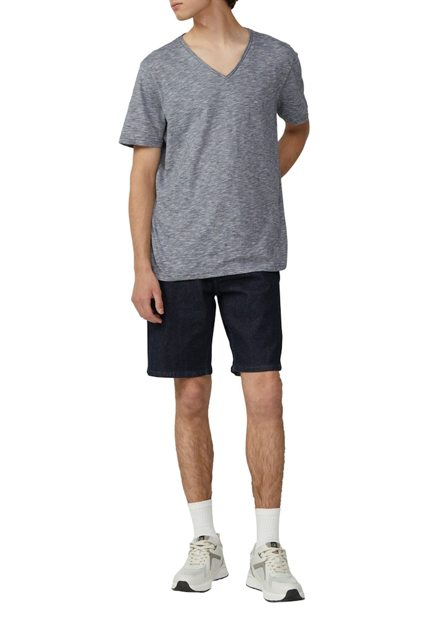 S.OLIVER-QS JEANS SHORTS BLUE DENIM 2
