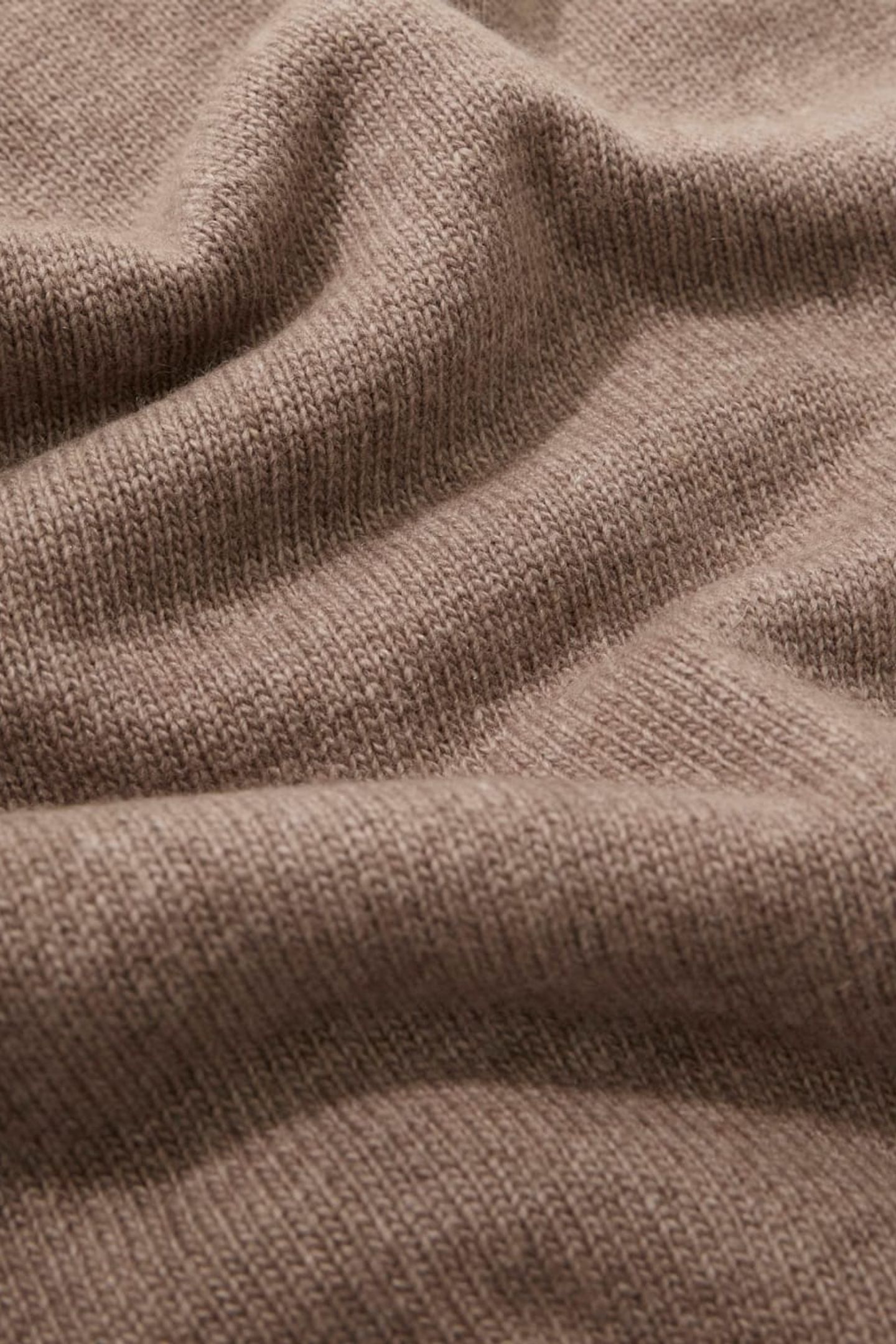 AFRAH HOODIE SCARF S SILK TAUPE HEATHER 7