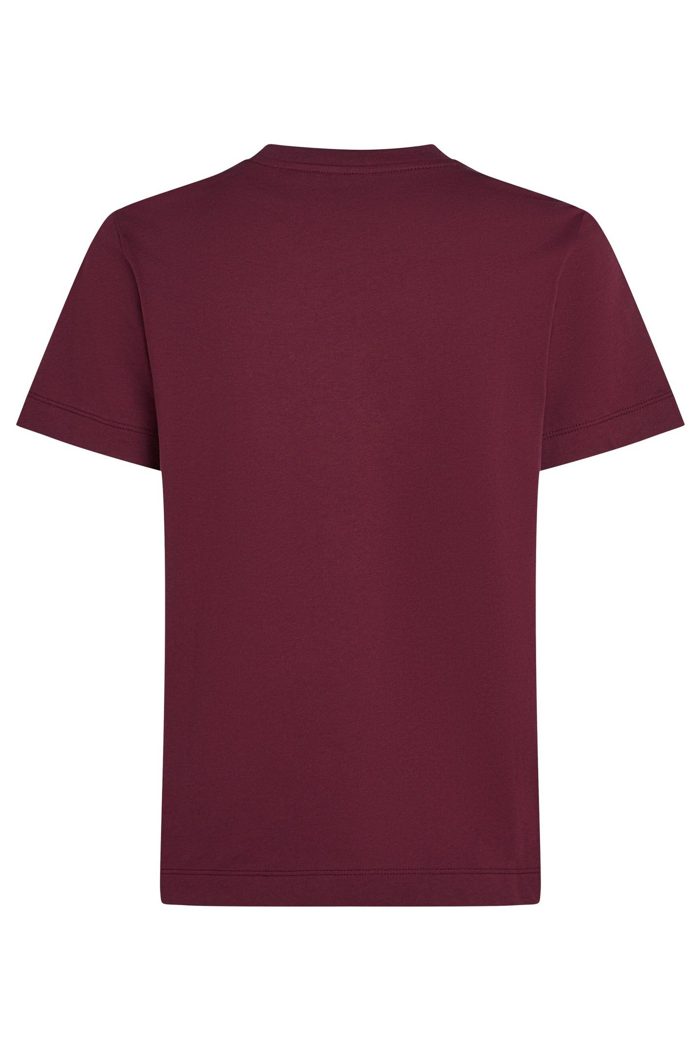 SIGNATURE SEQUINS T-SHIRT WINDSOR BURGUNDY 5