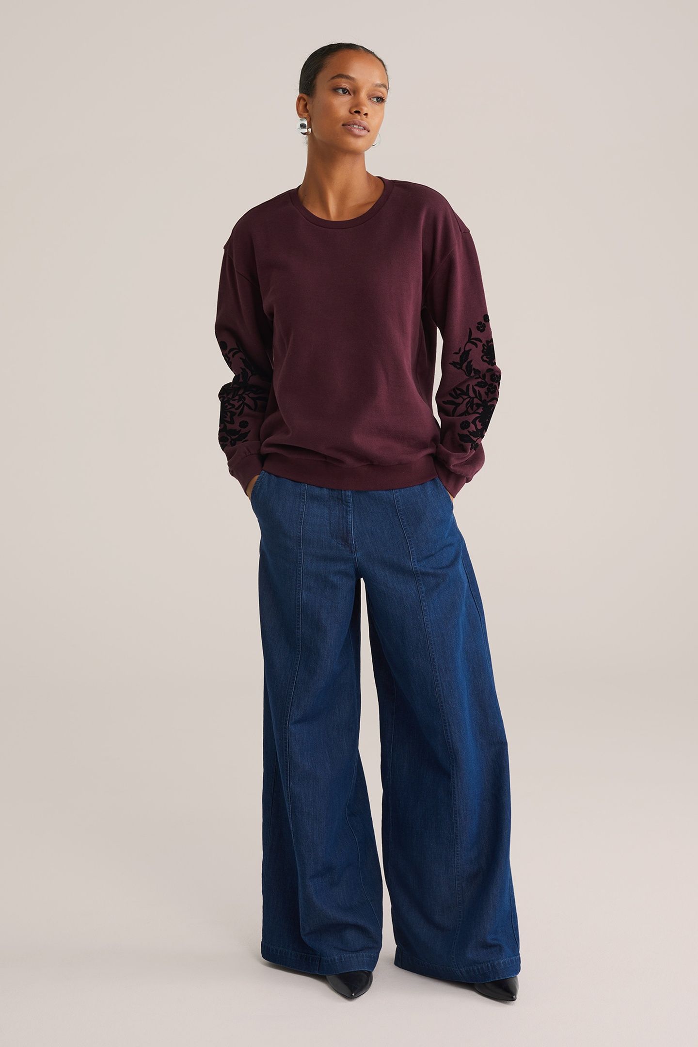 SWEATER AUBERGINE 2