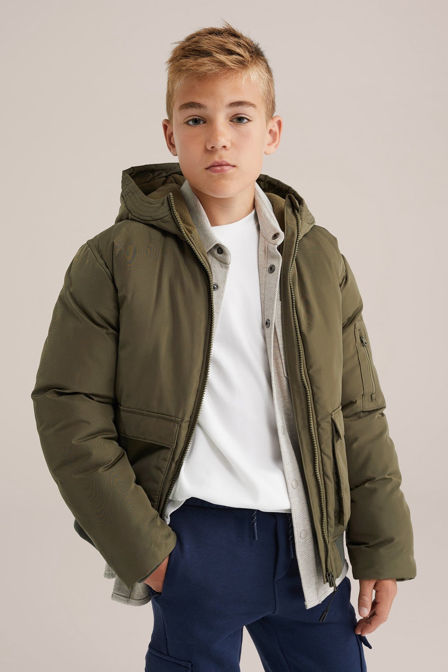 BOMBER ARMY GREEN 3