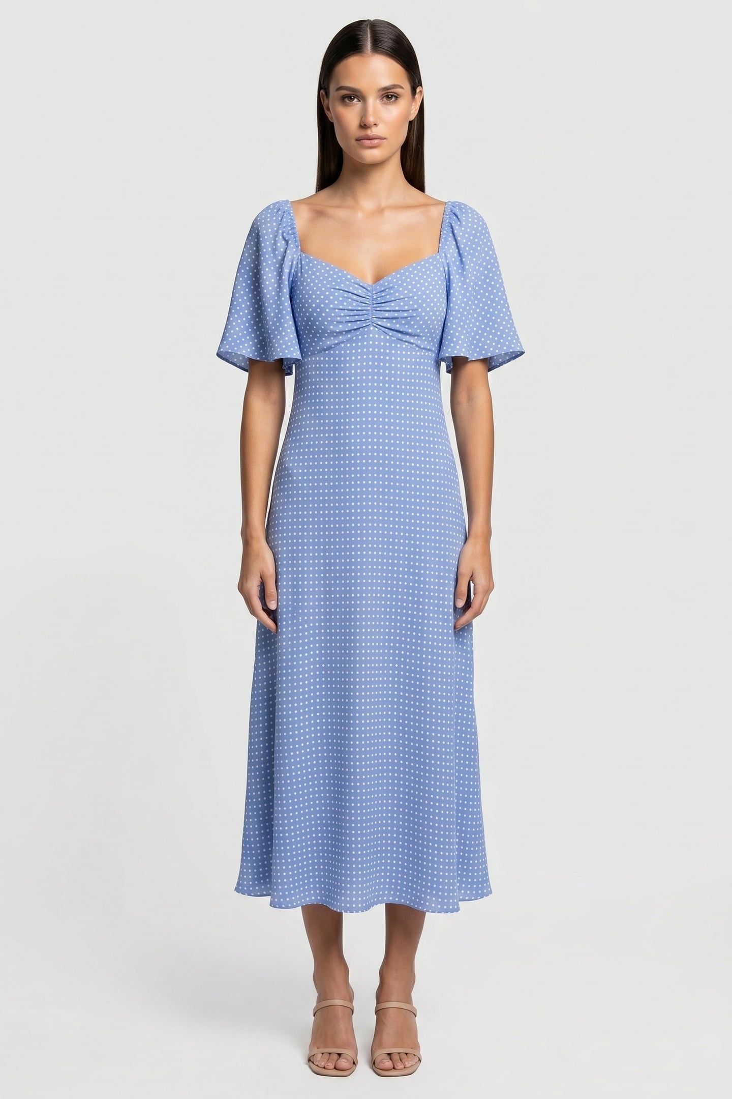 NICOLETTA DRESS BLUE 1