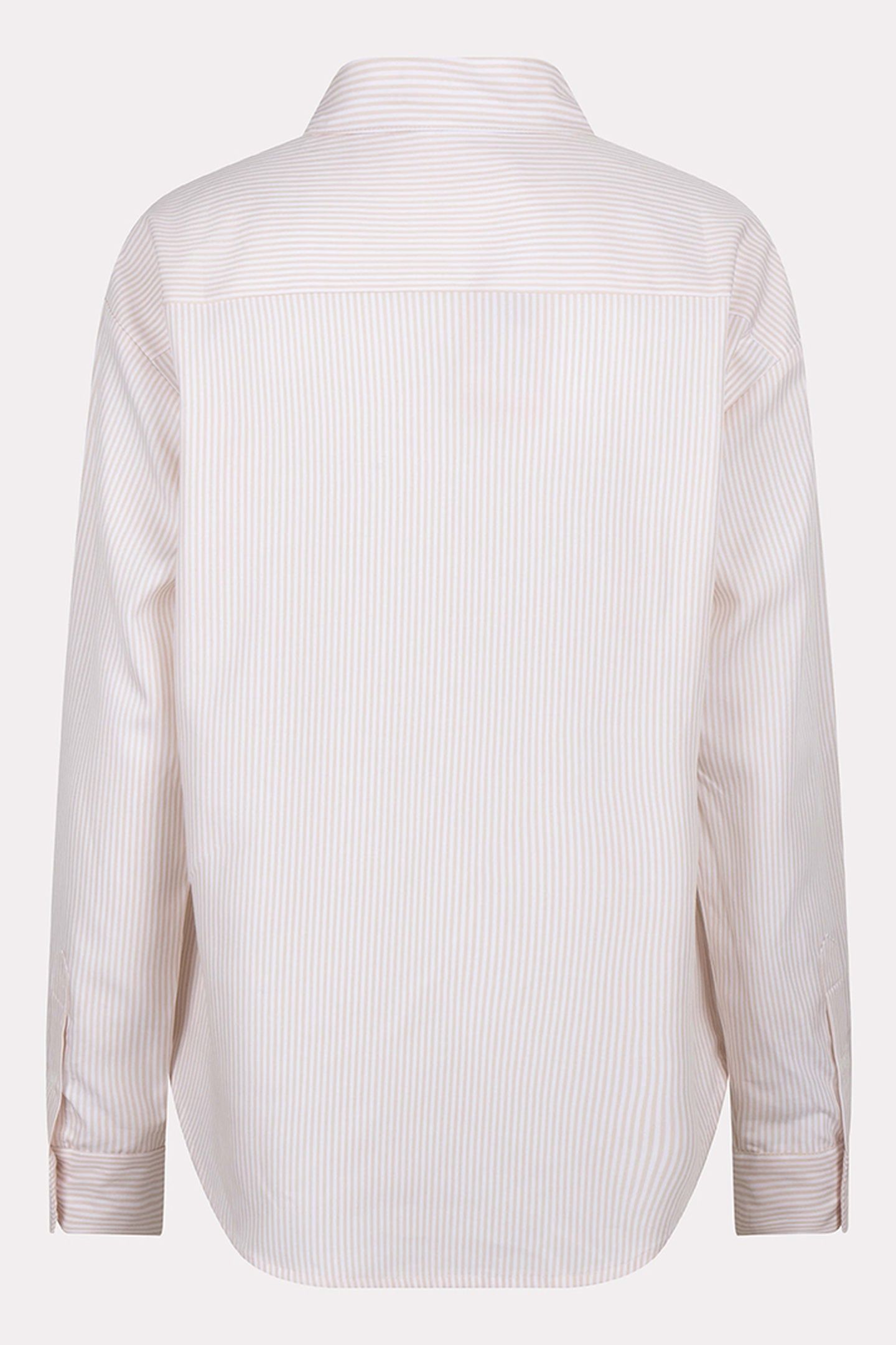 BLOUSE STRIPED RHINESTONES OFF WHITE / SAND 6