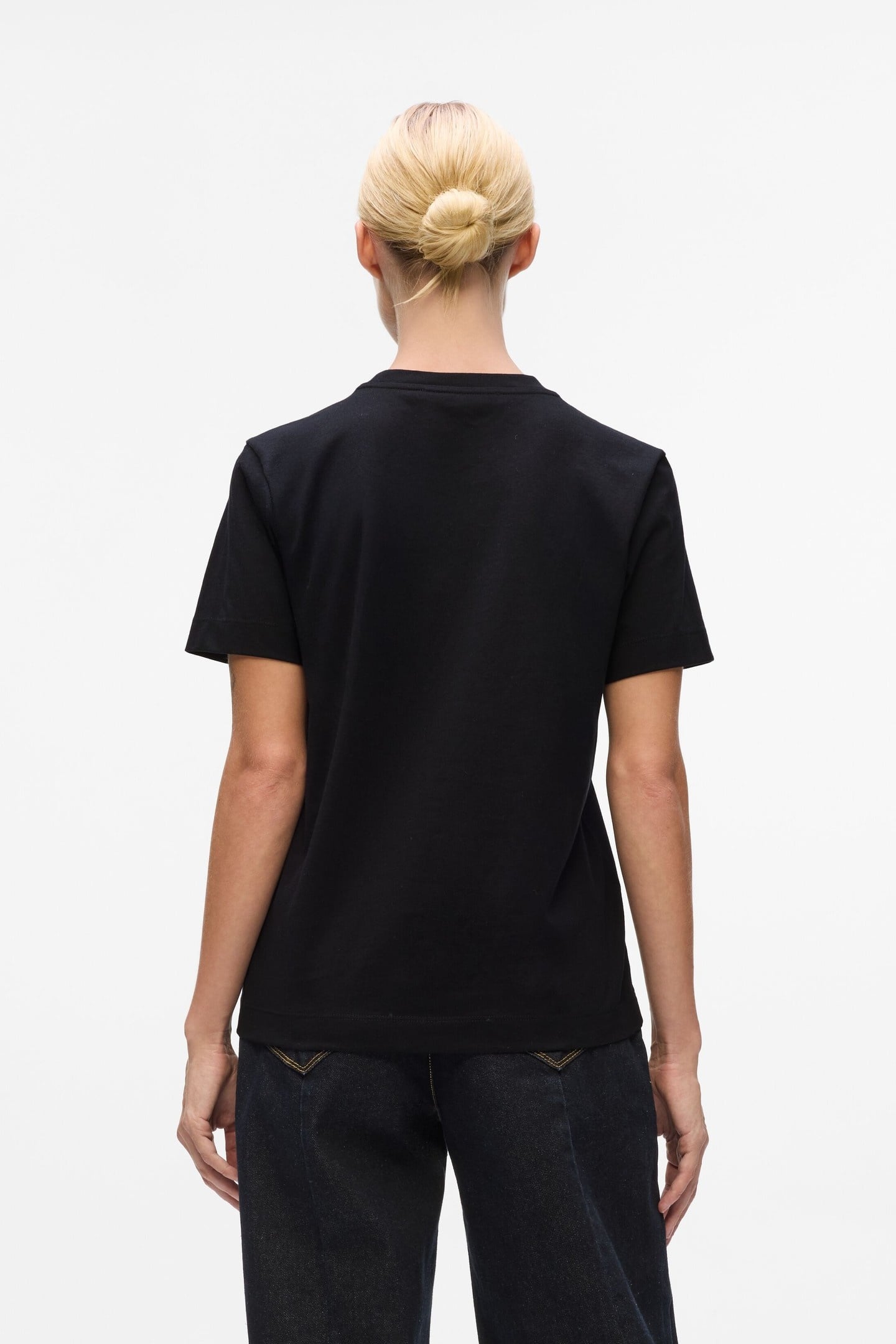 SIGNATURE SEQUINS T-SHIRT BLACK 2
