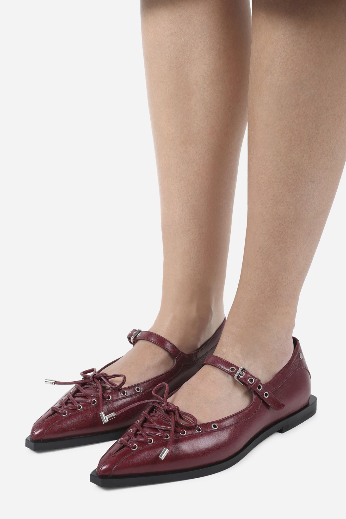 LAUR-YNN LOW SHOE WINTER OXBLOOD 2