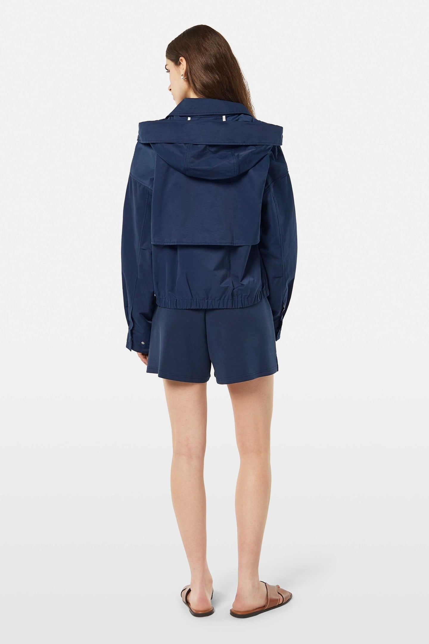 COTTON BLEND SUMMER JACKET ATLANTIC BLUE 7