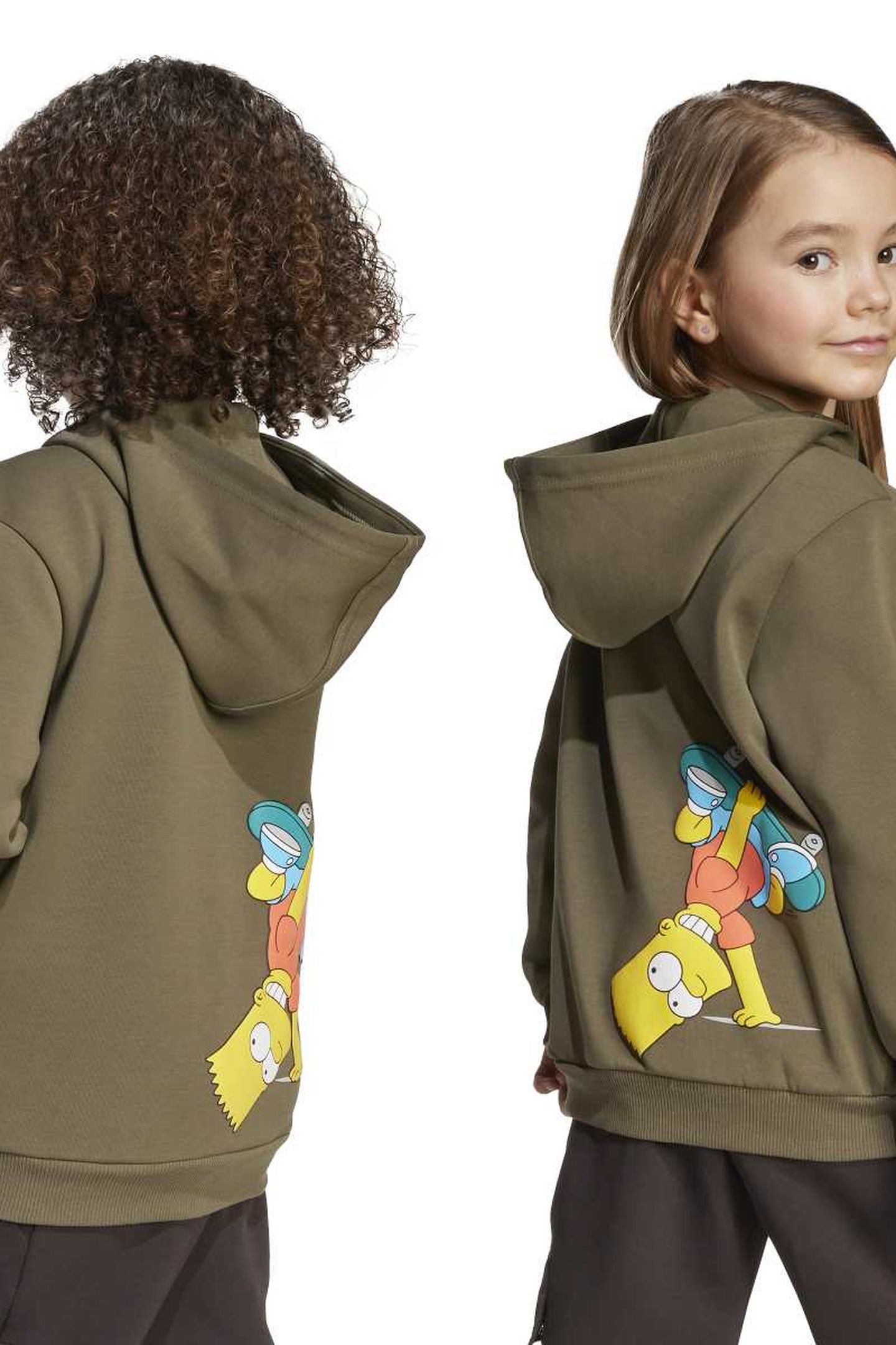 SPORTSWEAR ADIDAS THE SIMPSONS TRACK TOP OLIVE STRATA 5