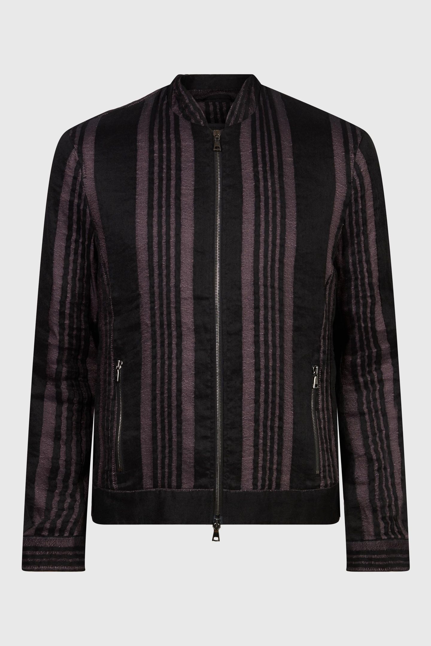 ZIP CLOSURE RACER JACKET PURPLE HALE 2