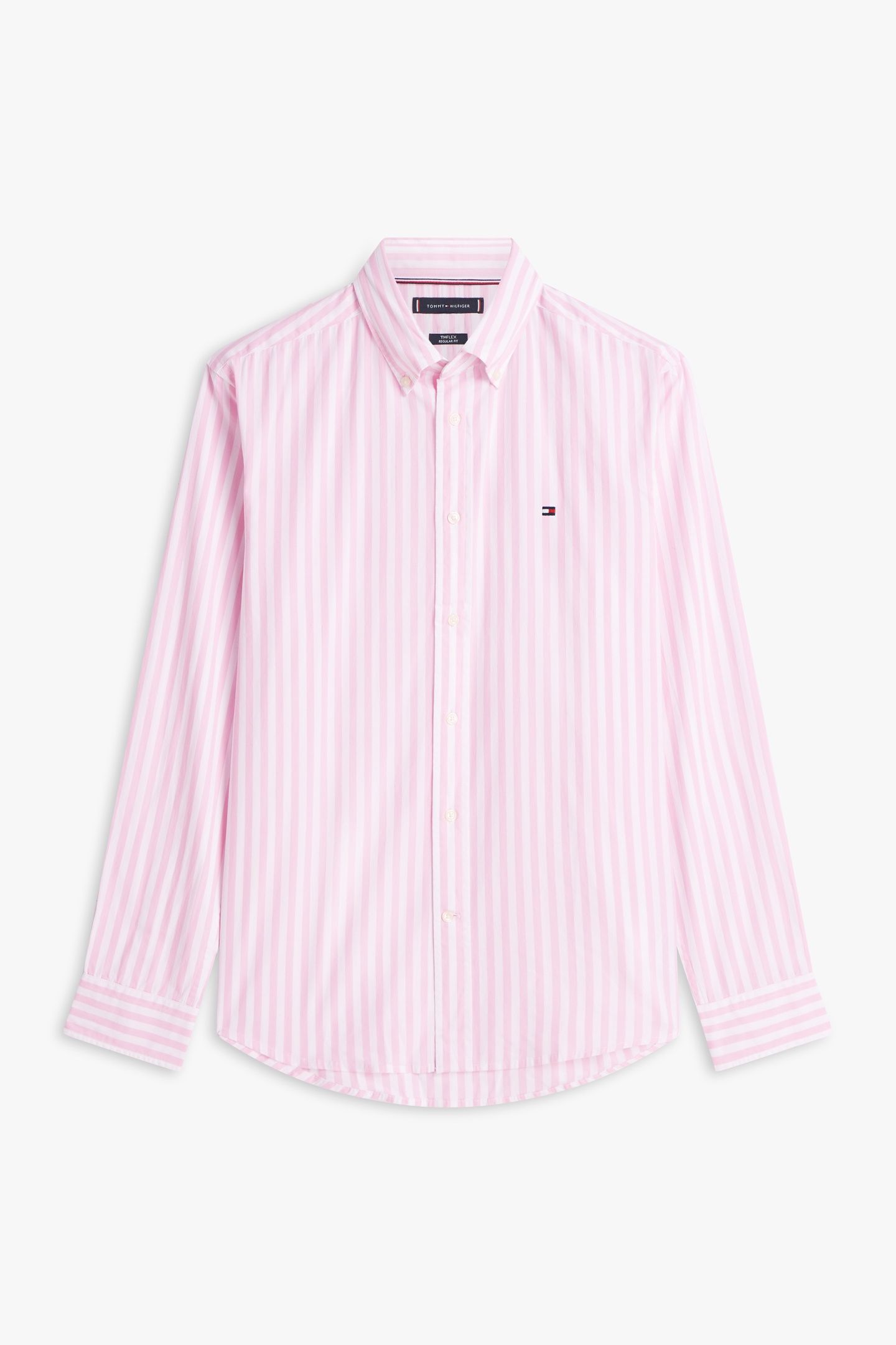 FLEX POPLIN CLASSIC SHIRT CLASSIC PINK/STRIPE 4