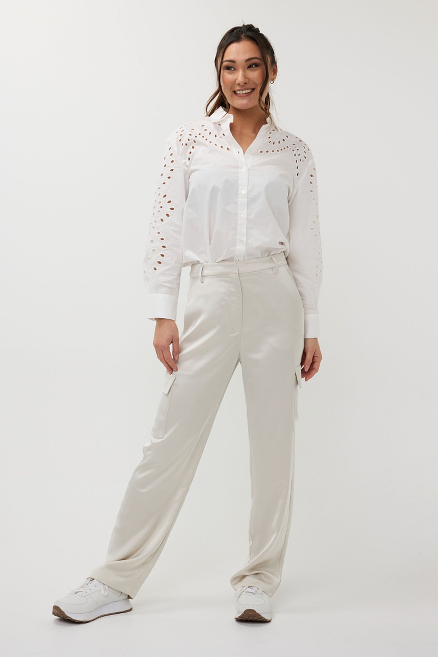 BLOUSE SLEEVE BRODERIE ANGLAISE OFF WHITE 3