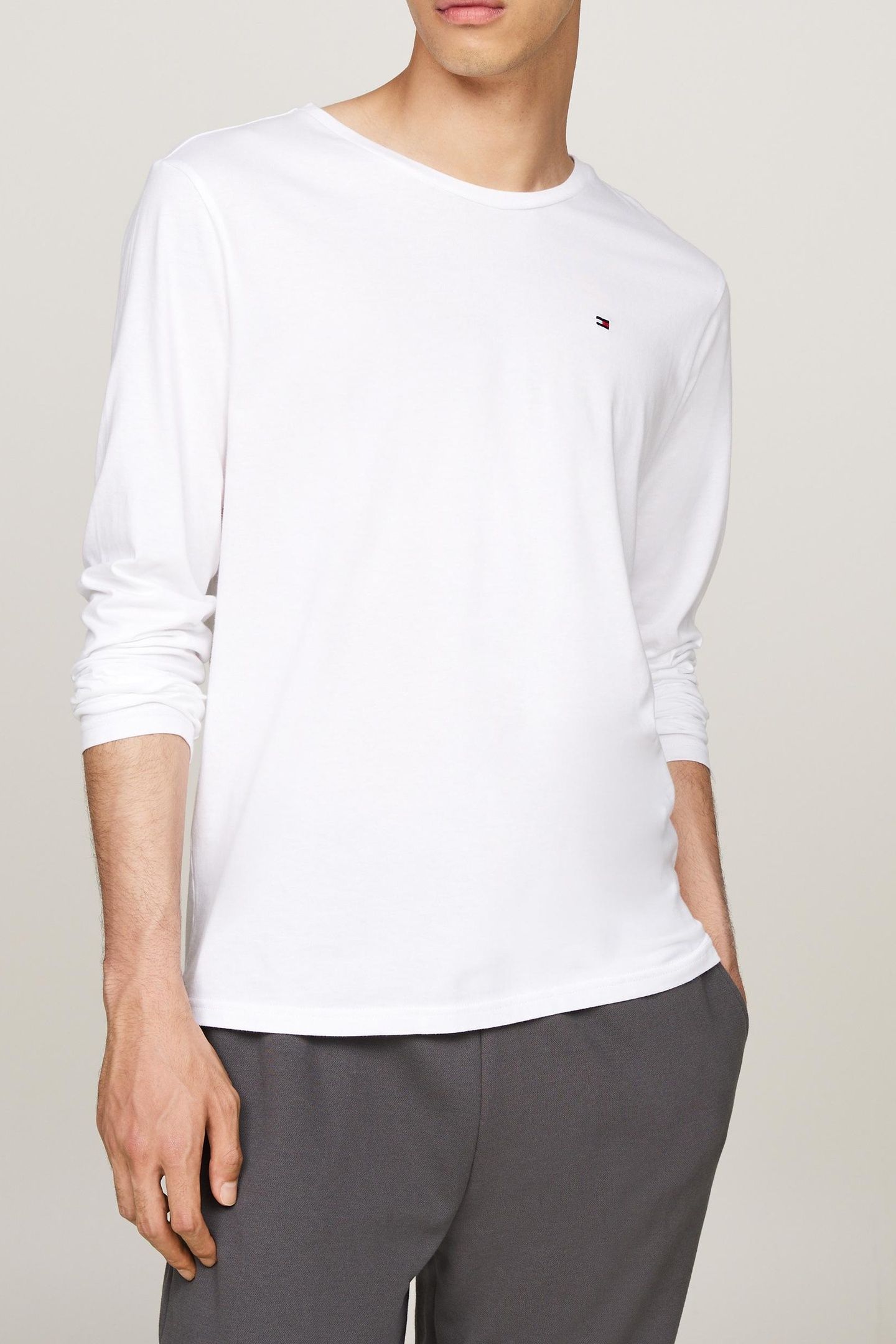 3-PACK LS TEE WHITE/BLACK/GREY HEATHER 4