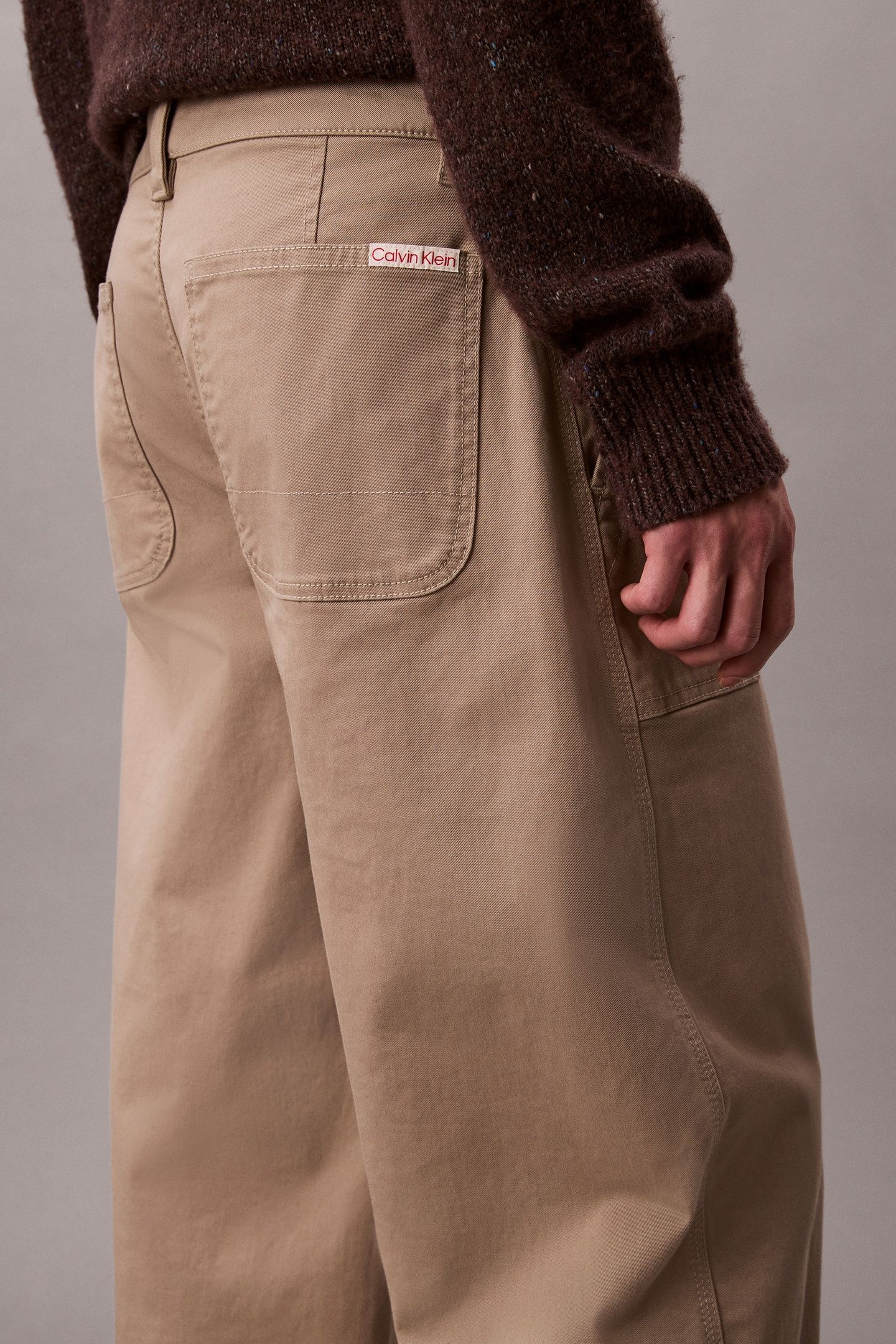 BARREL UTILITY COTTON PANTS VINTAGE KHAKI 6