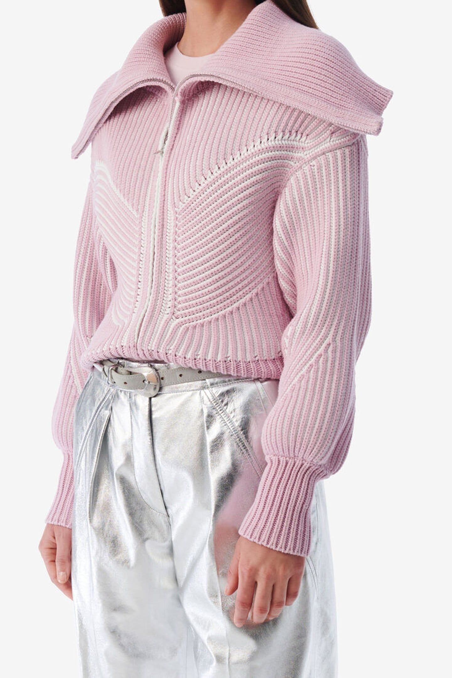 OYANA PULLOVER WHITE/PINK 1