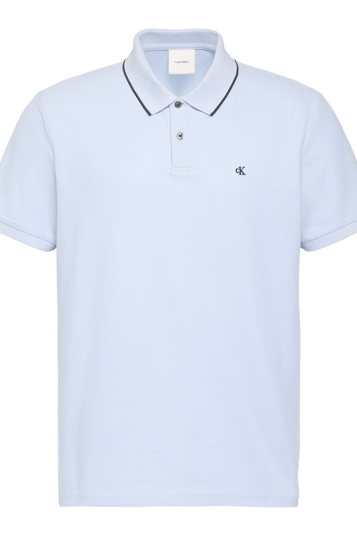 SS REFINED PIQUE TIP POLO BREEZY BLUE 5