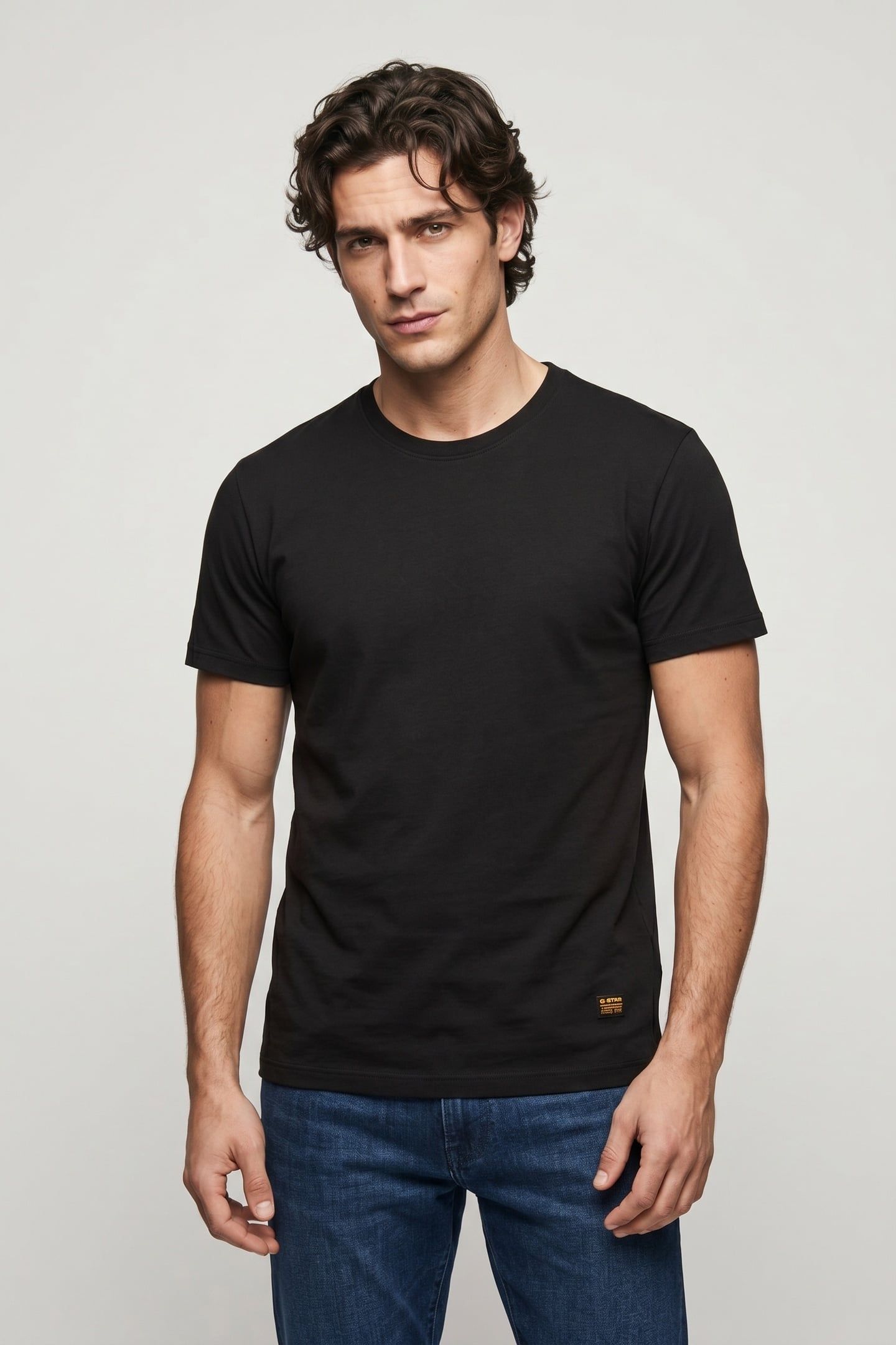 ORIGINALS LABEL R T S\S DK BLACK 1