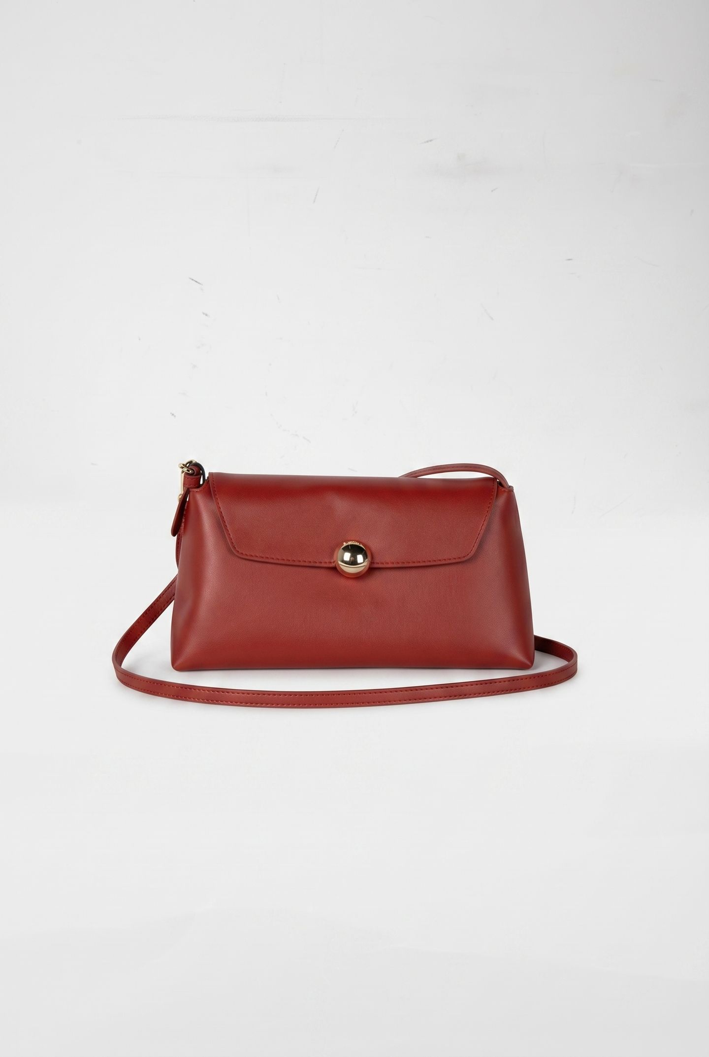 SFERA SOFT XL MINI BAG ROSSO MATTONE 1