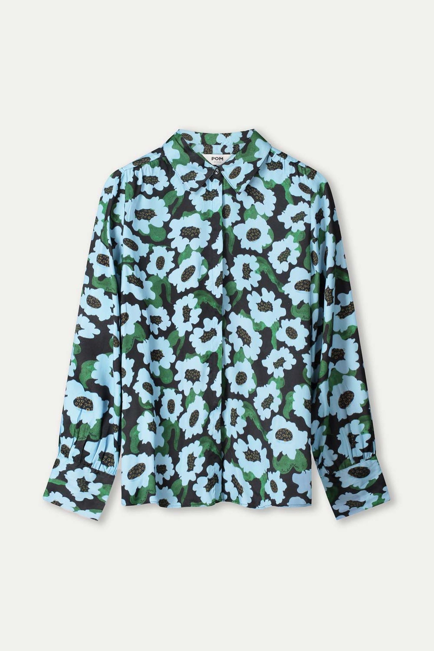 BLOUSE - WILD FLOWERS BLUE 5