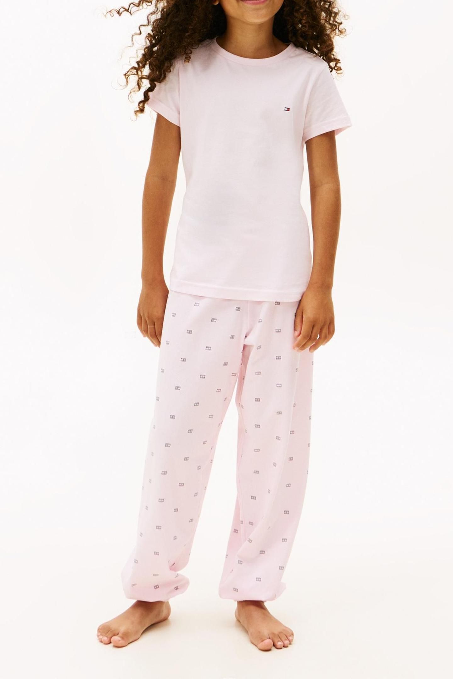 GIRLS 2-PACK SS TEE DESERT SKY/LIGHT PINK 1