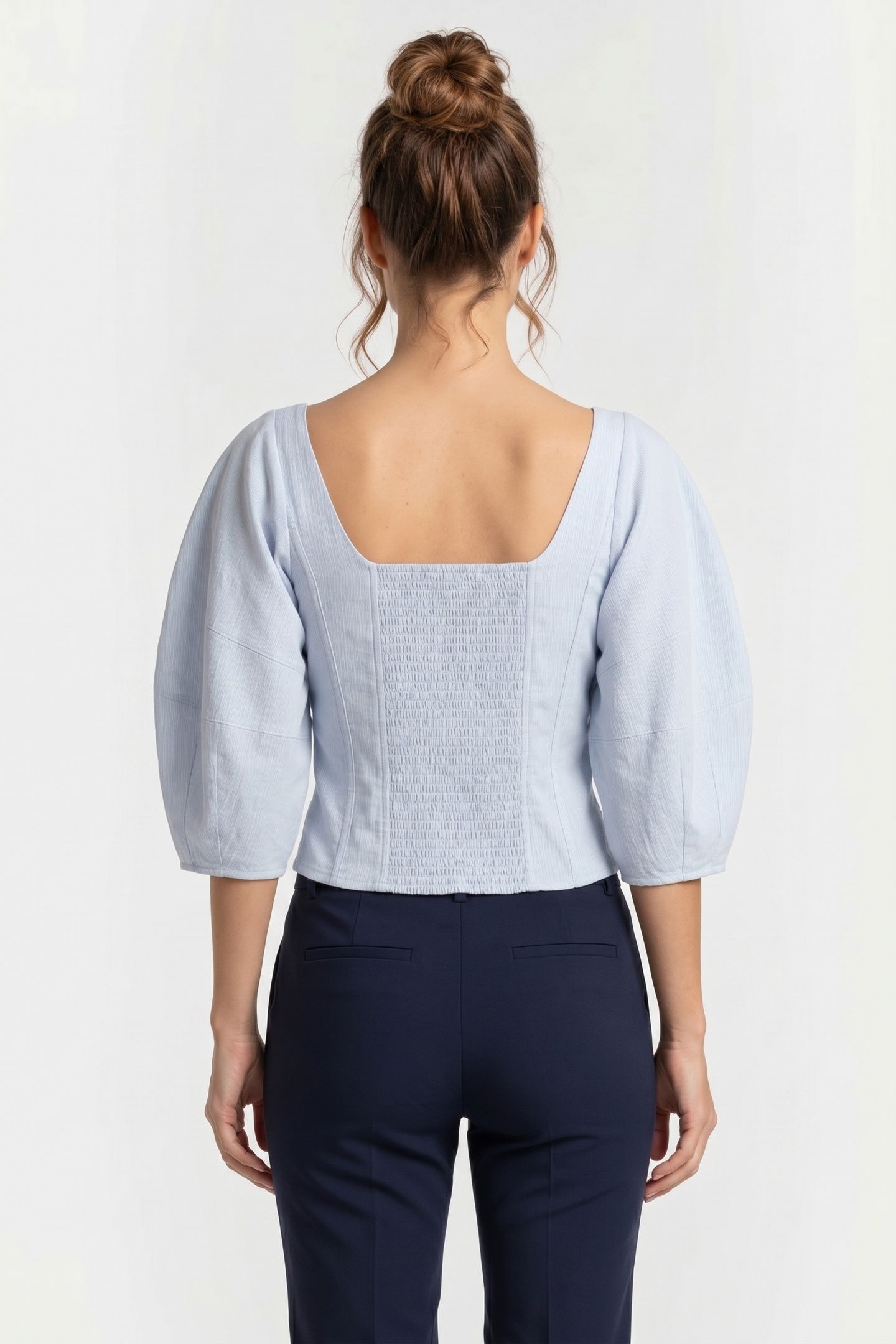 CLARE BLOUSE BLUE 2