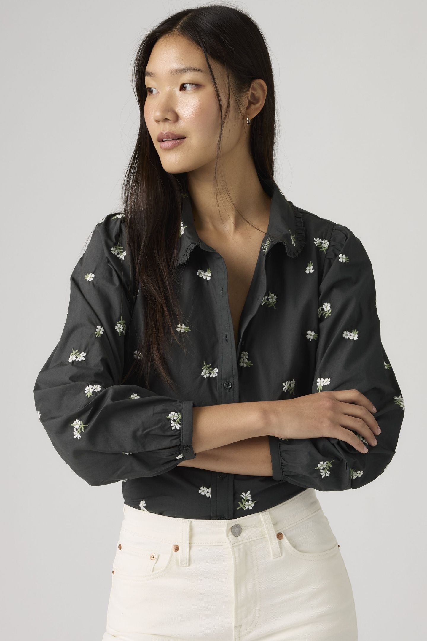 CALISTA COLLARED SHIRT 1
