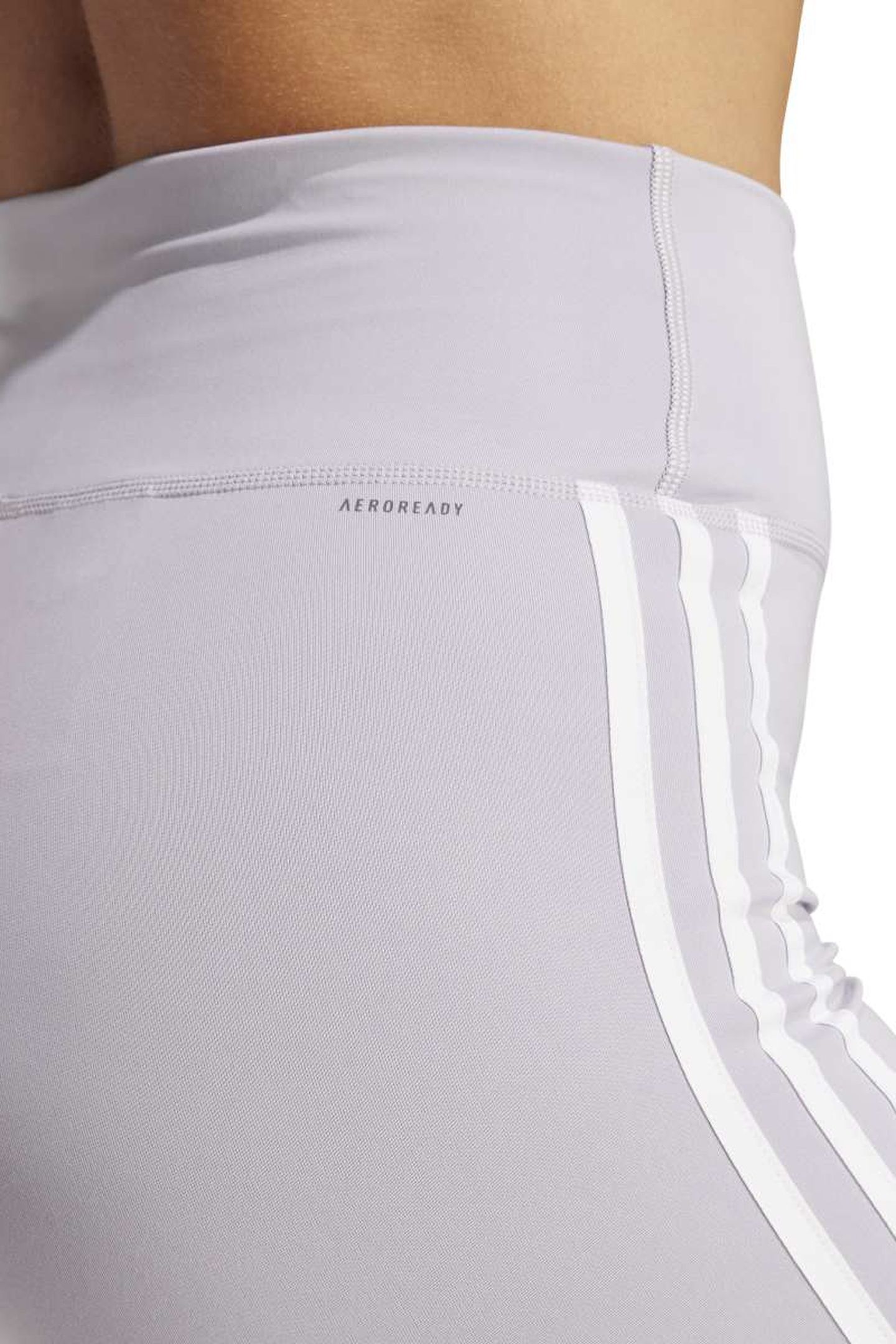 PERFORMANCE WORKOUT ESSENTIALS 3-STRIPES HIGH WAISTED SHORT 4