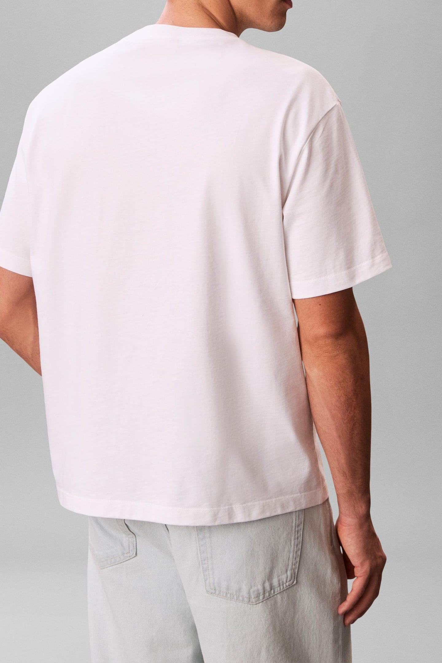 SS 16S ELEVATED MONO TEE BRIGHT WHITE 4