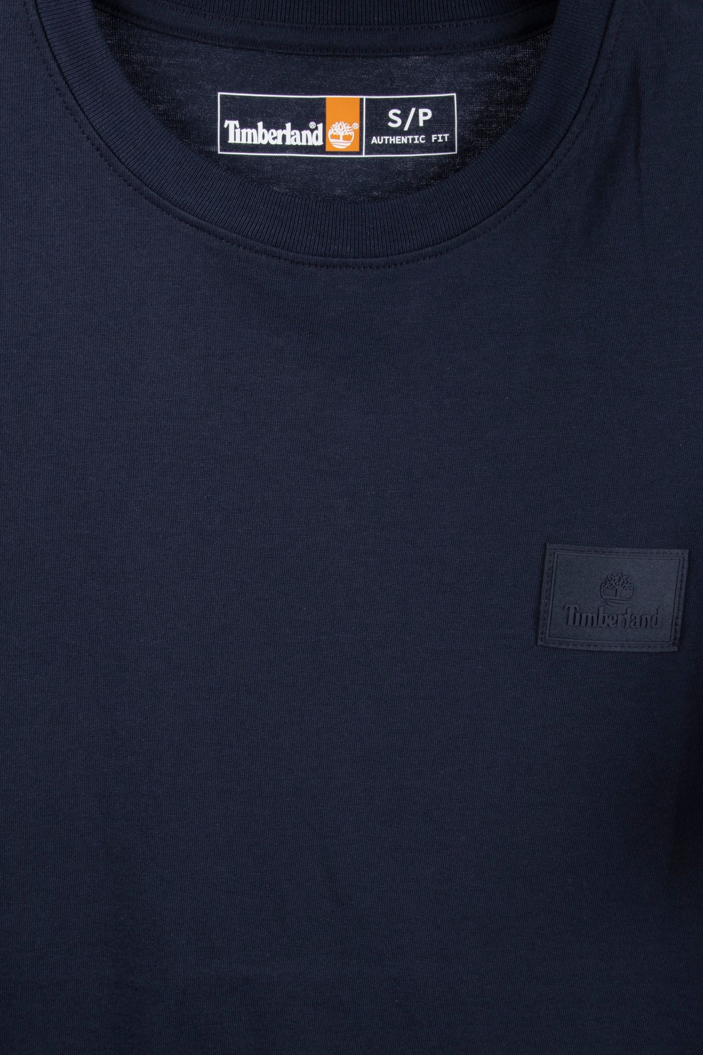 SHORT SLEEVE SILICON BADGE TEE NAVY 4