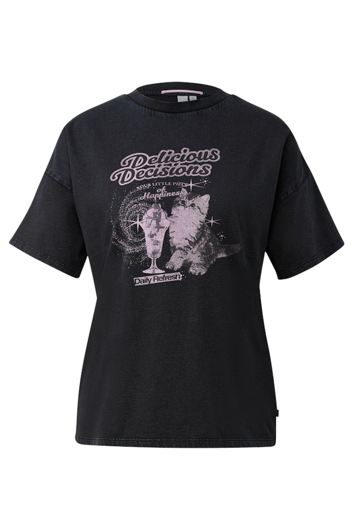 S.OLIVER-QS T-SHIRTS BLACK 8