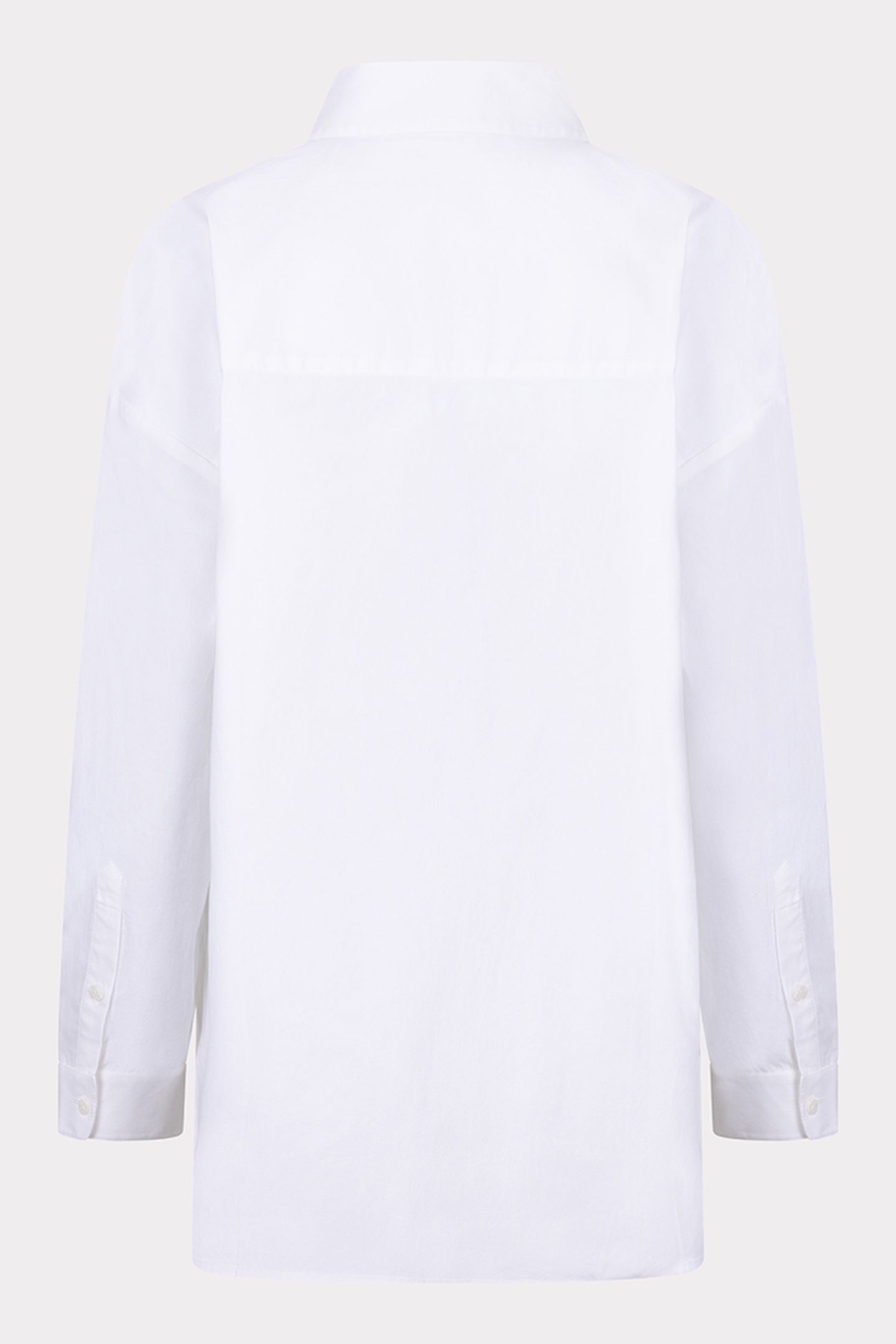 BLOUSE OVERSIZED POPLIN OFF WHITE 5