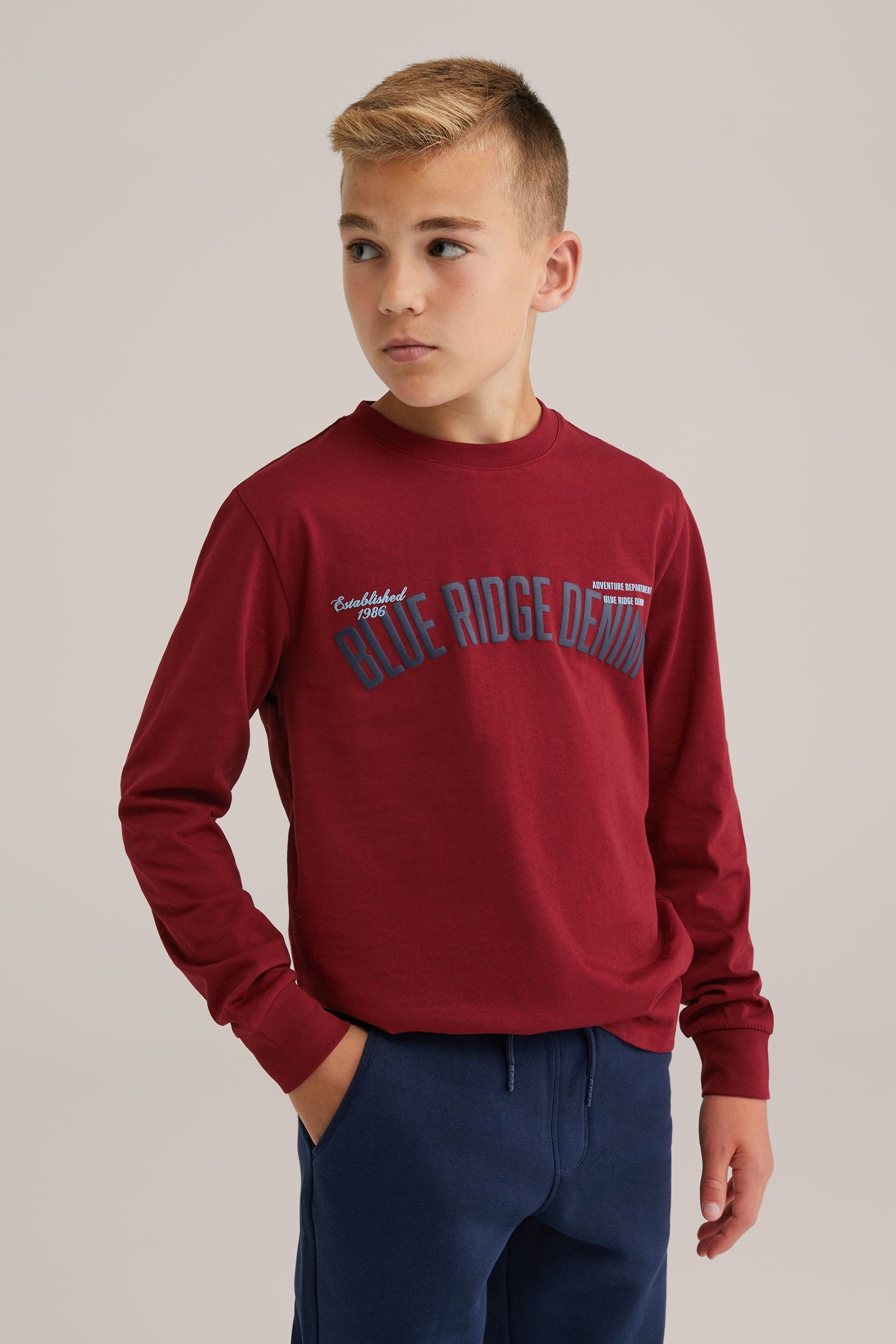 T-SHIRT BURGUNDY RED 1