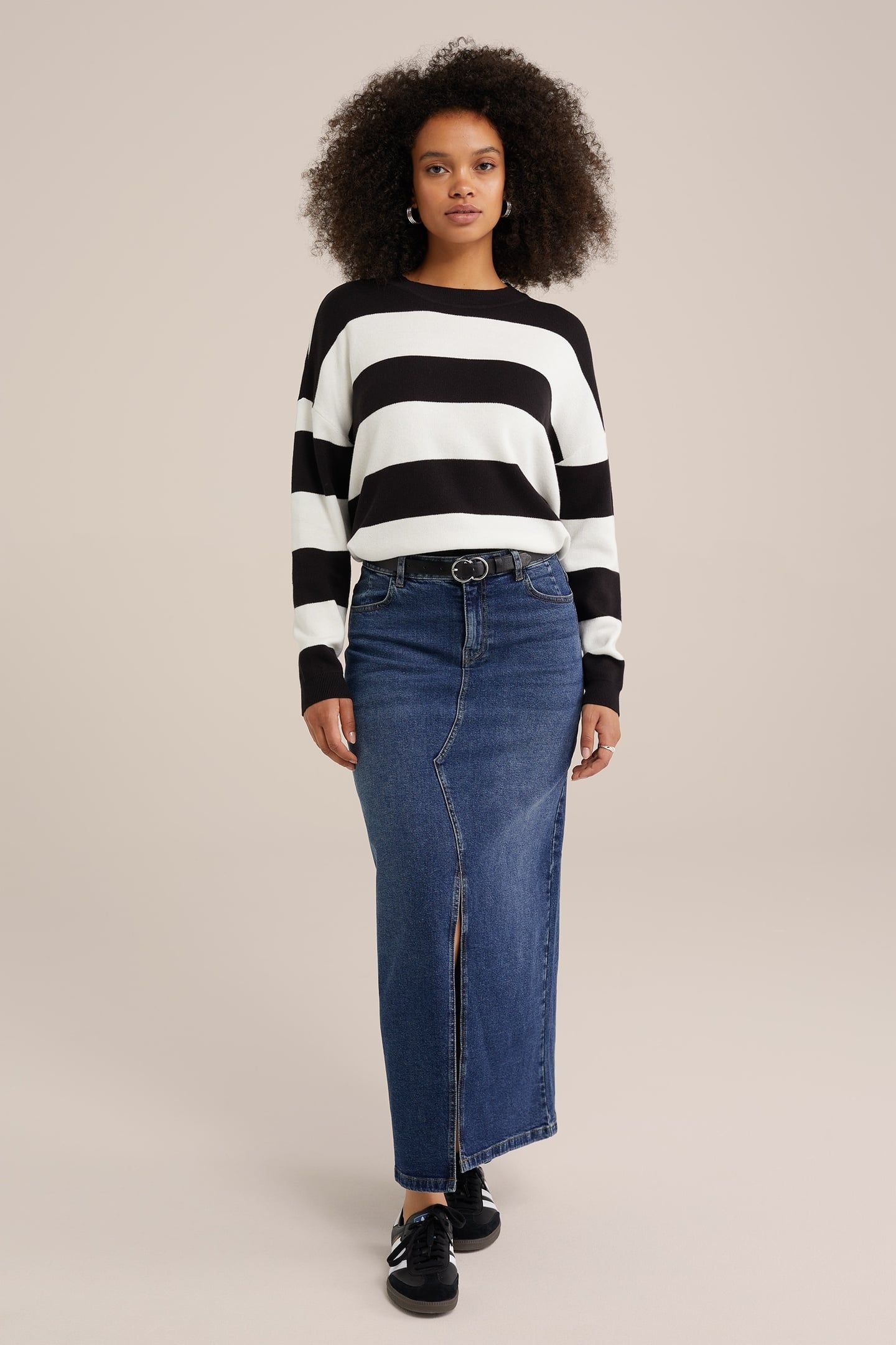 KNITTED PULLOVER BLACK 1