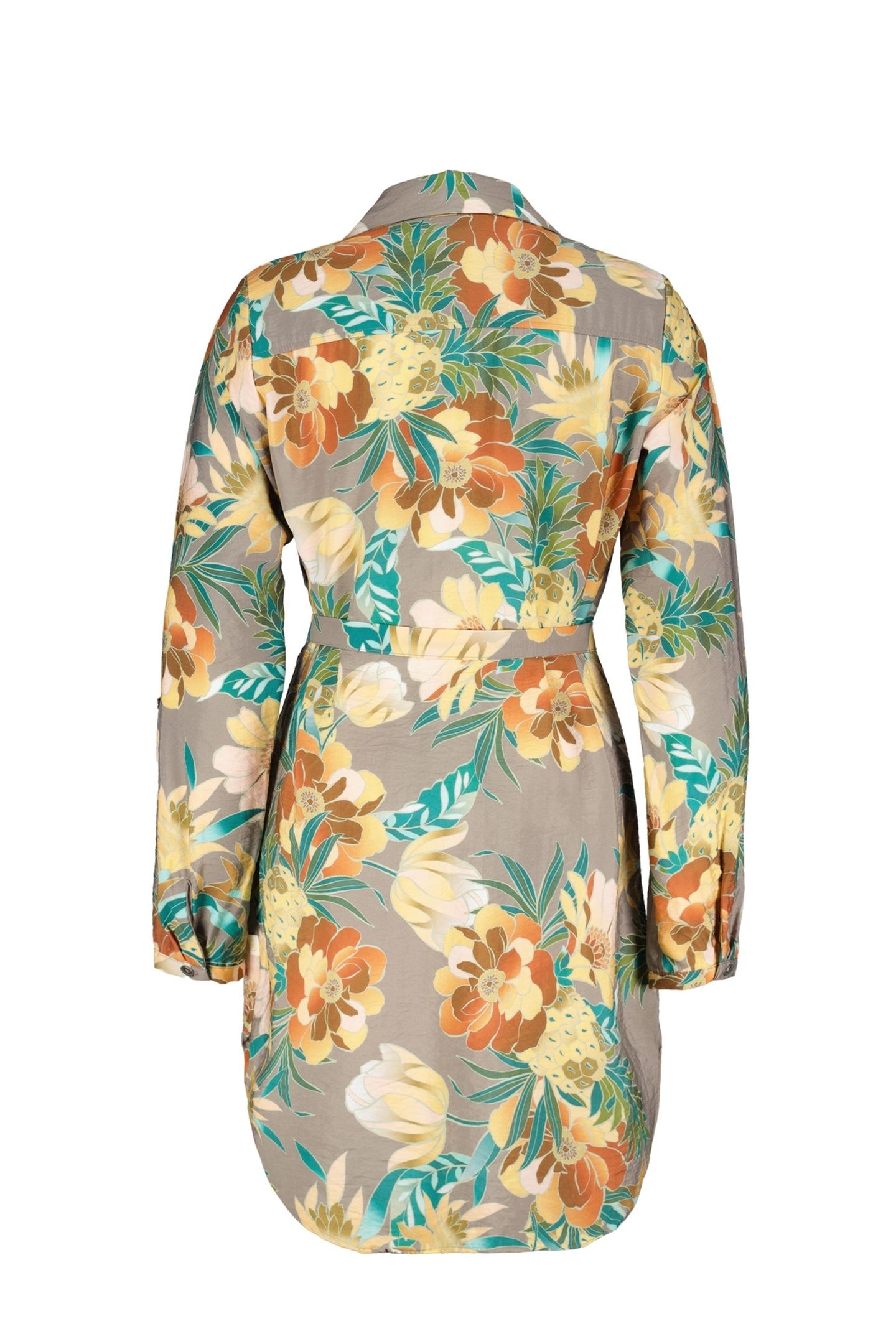 TUNIC JOLIE TAUPE RISING SUN PRINT 6