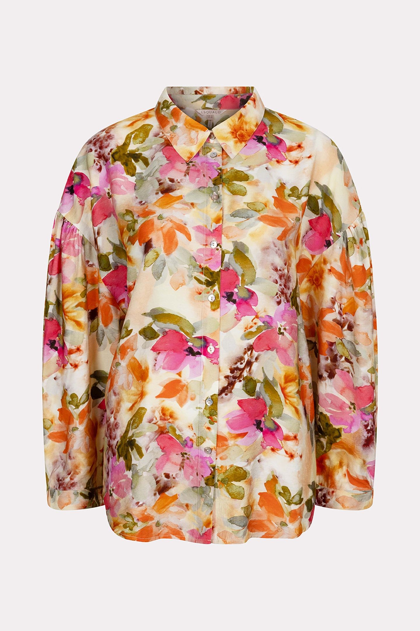 BLOUSE OVERSIZED FLORAL GARDEN PRINT 5