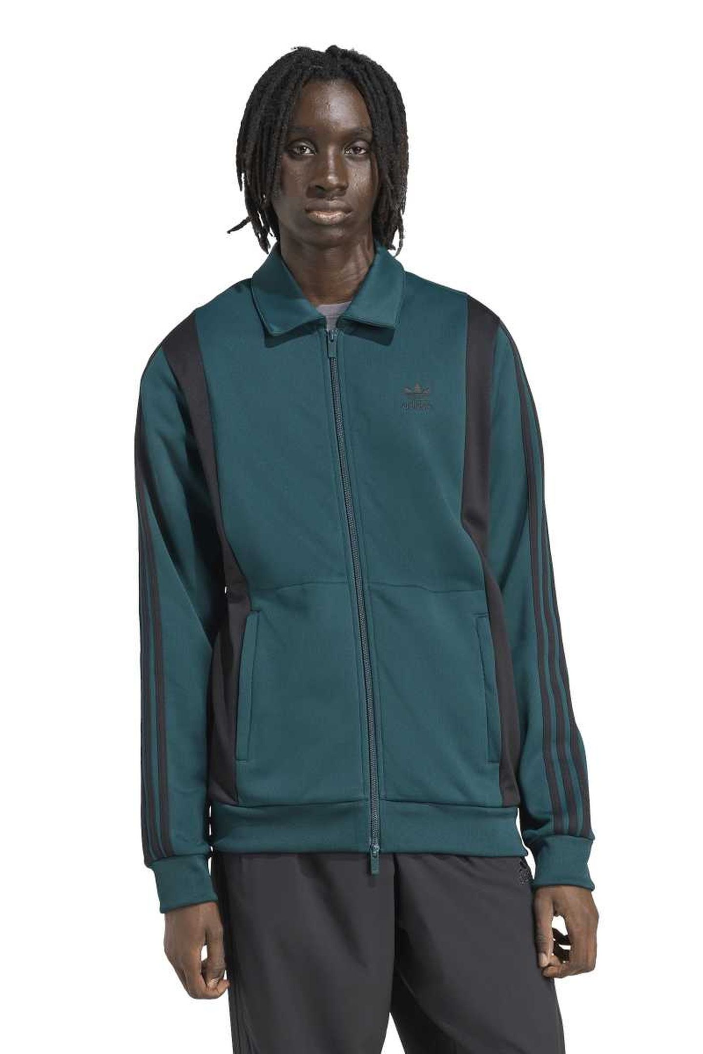 UNISEX ORIGINALS ADICOLOR PANEL TRACK TOP AURORA IVY 1
