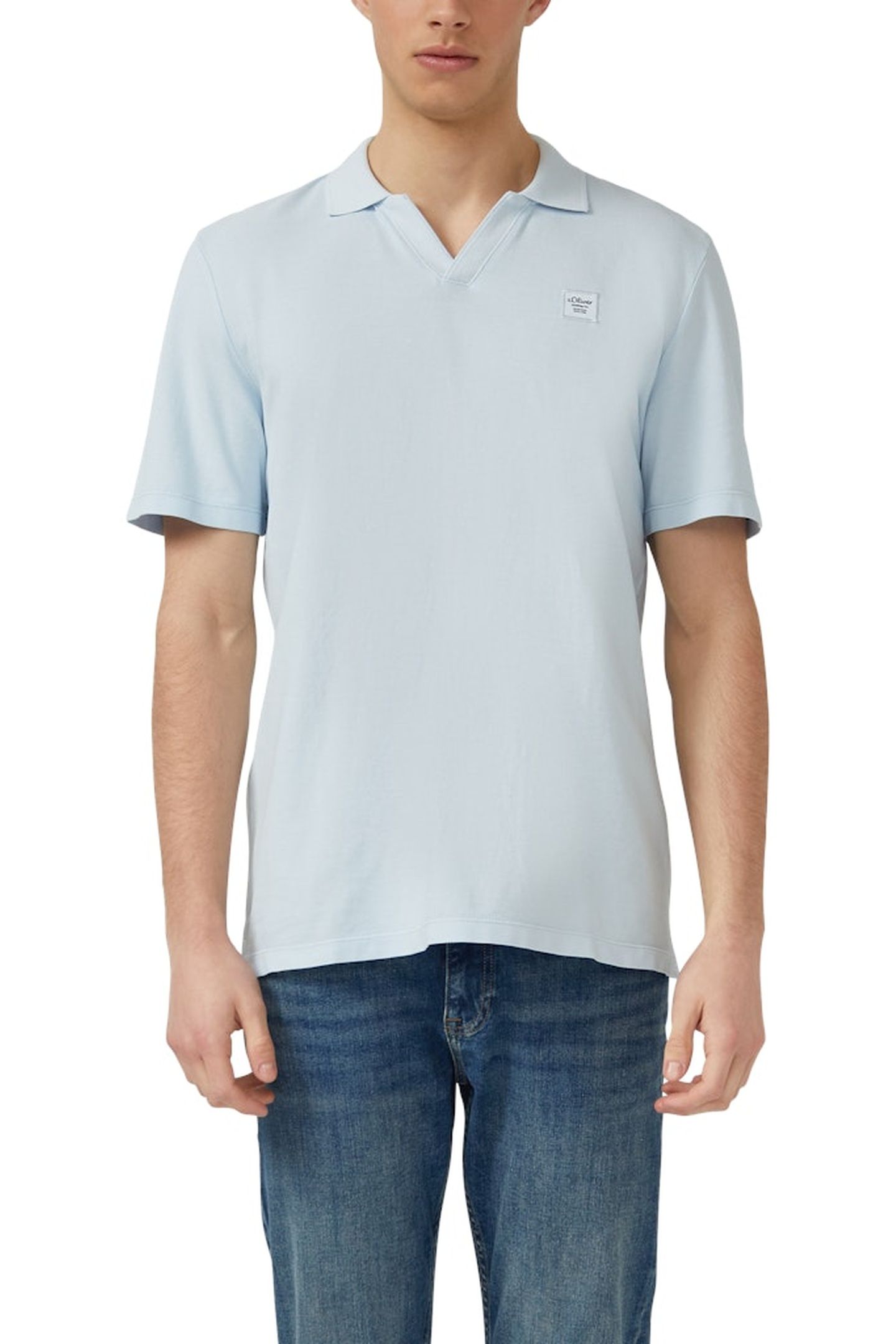 S.OLIVER POLOSHIRTS BLUE LIGHT 1
