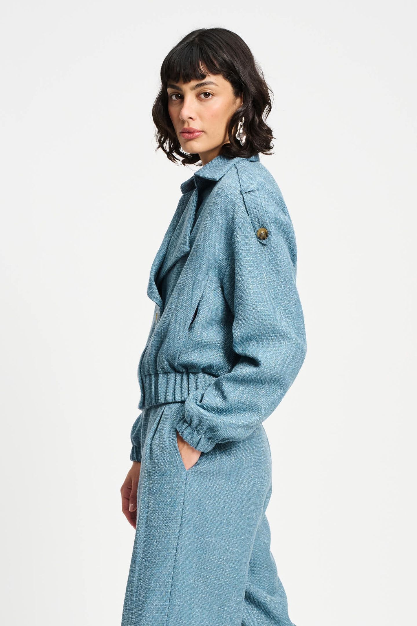 JACKET - BOUCLÉ DAWN BLUE 3