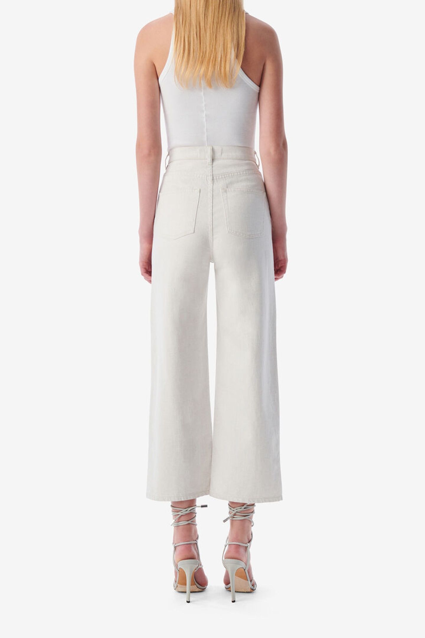 MARTINE TROUSER BEIGE/ NATURAL WHITE 2