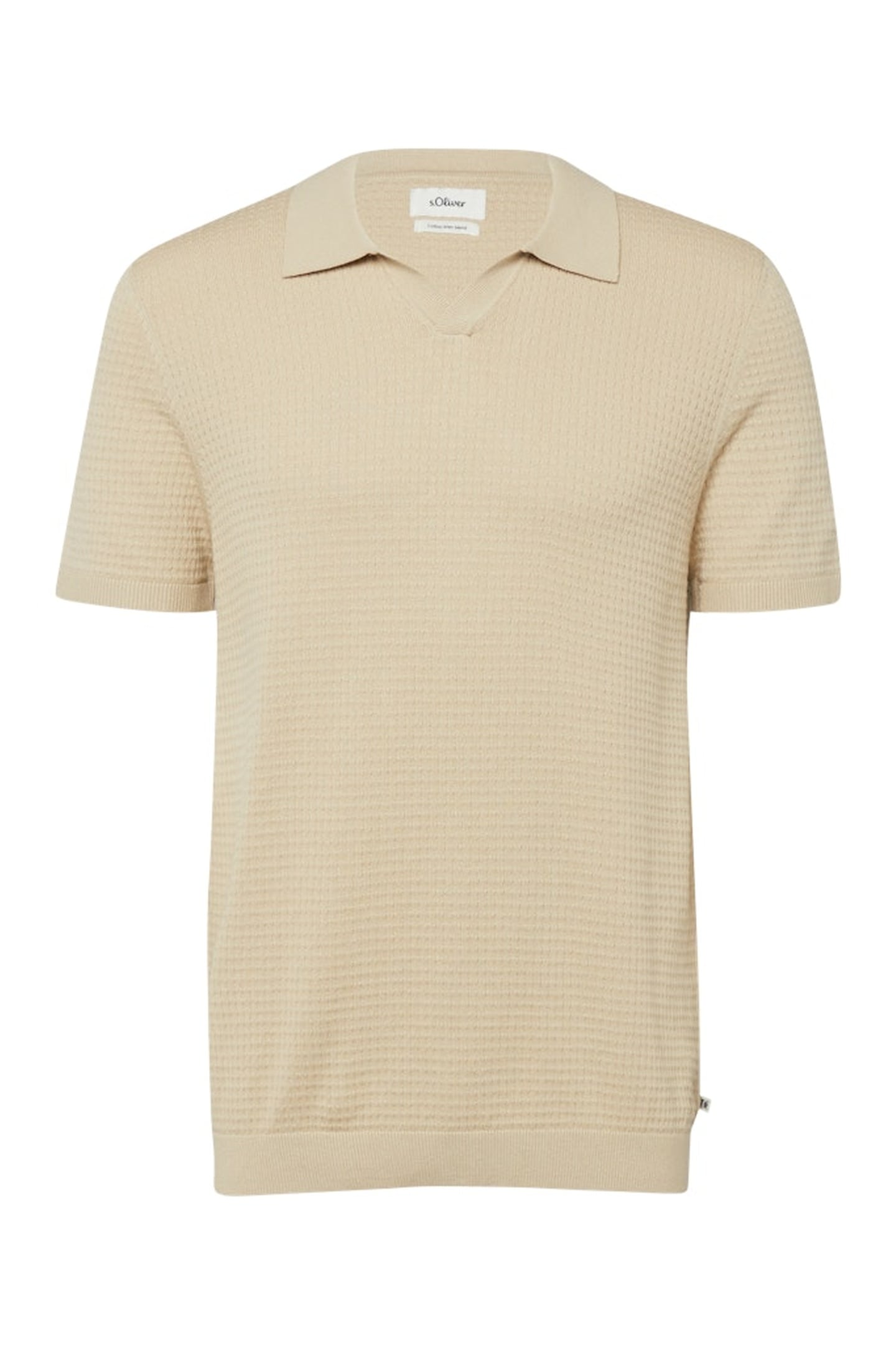 S.OLIVER PULLOVER SHORTSLEEVE BEIGE 4