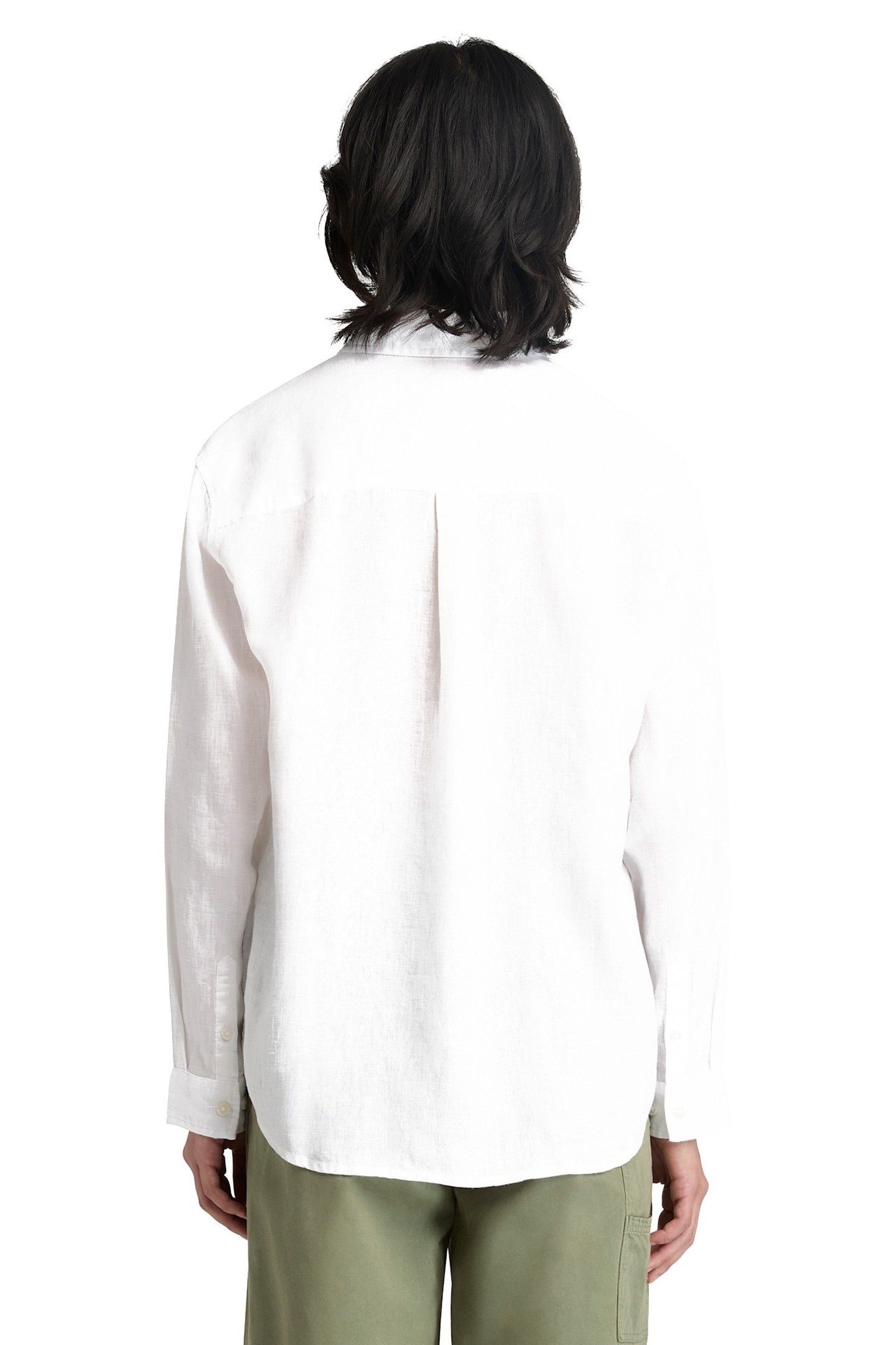 LINEN LONG-SLEEVE SHIRT WHITE 3
