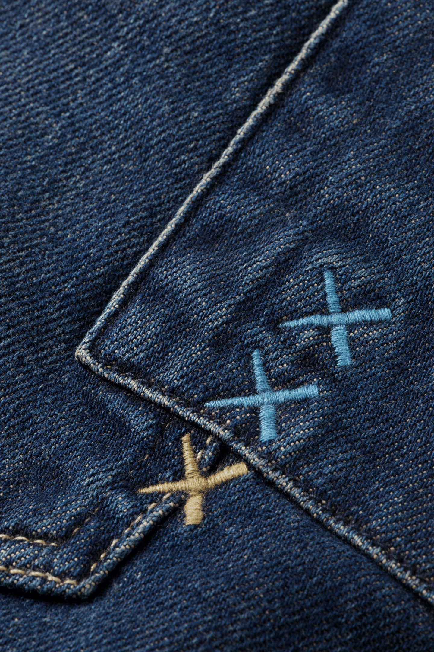 THE ZEE STRAIGHT JEANS — PAINT IT BLAUW 3