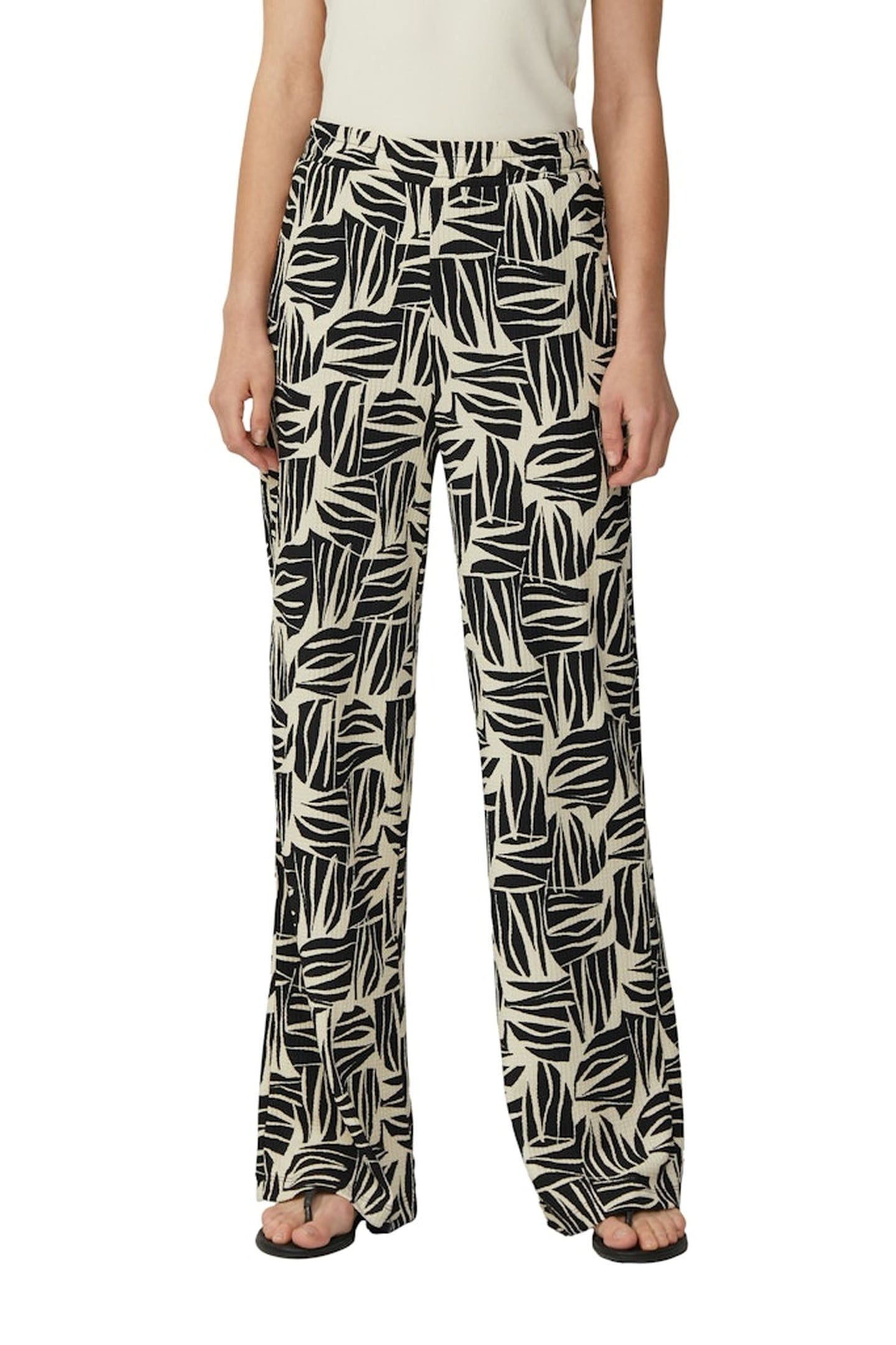 S.OLIVER PANTS BLACK 1
